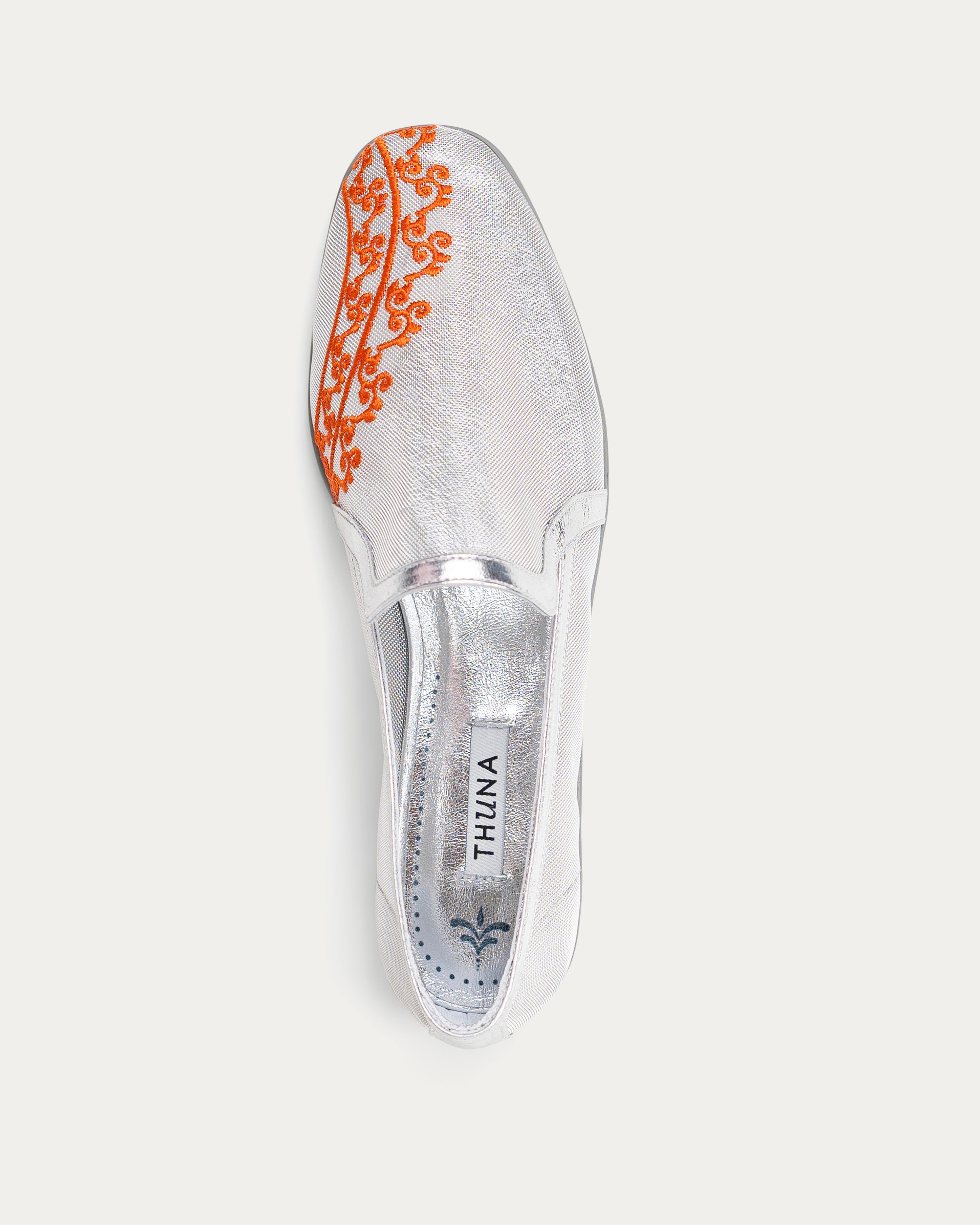 Dama silver loafer - Loafers - THUNA