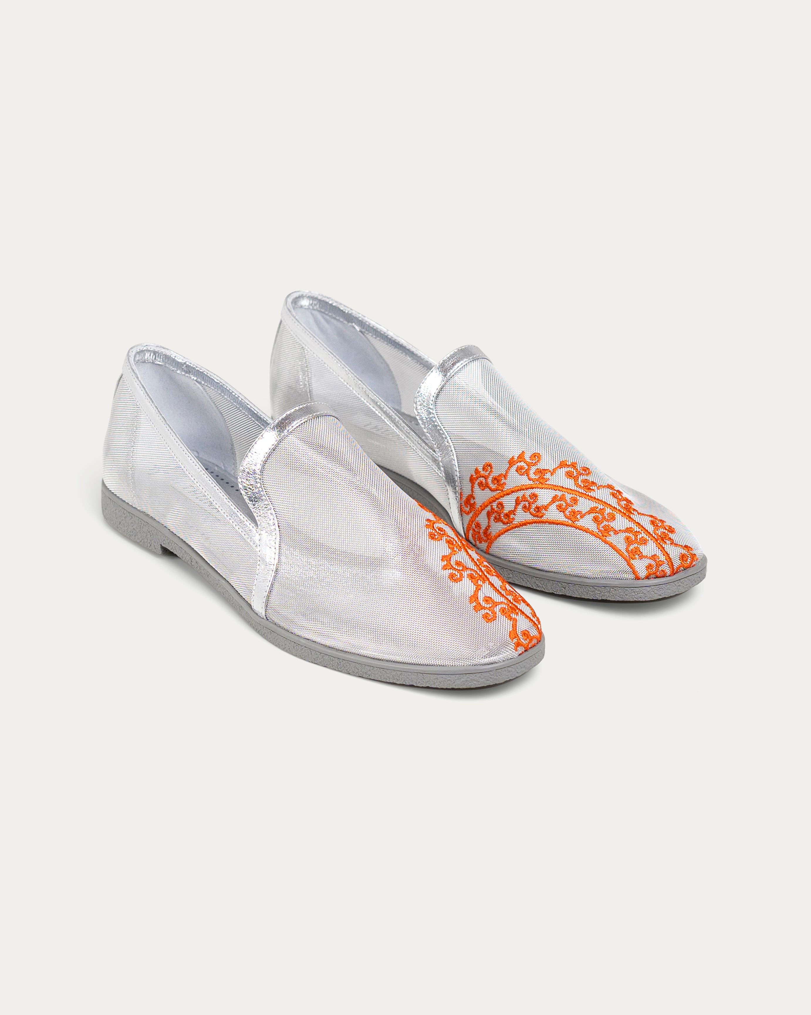 Dama silver loafer - Loafers - THUNA