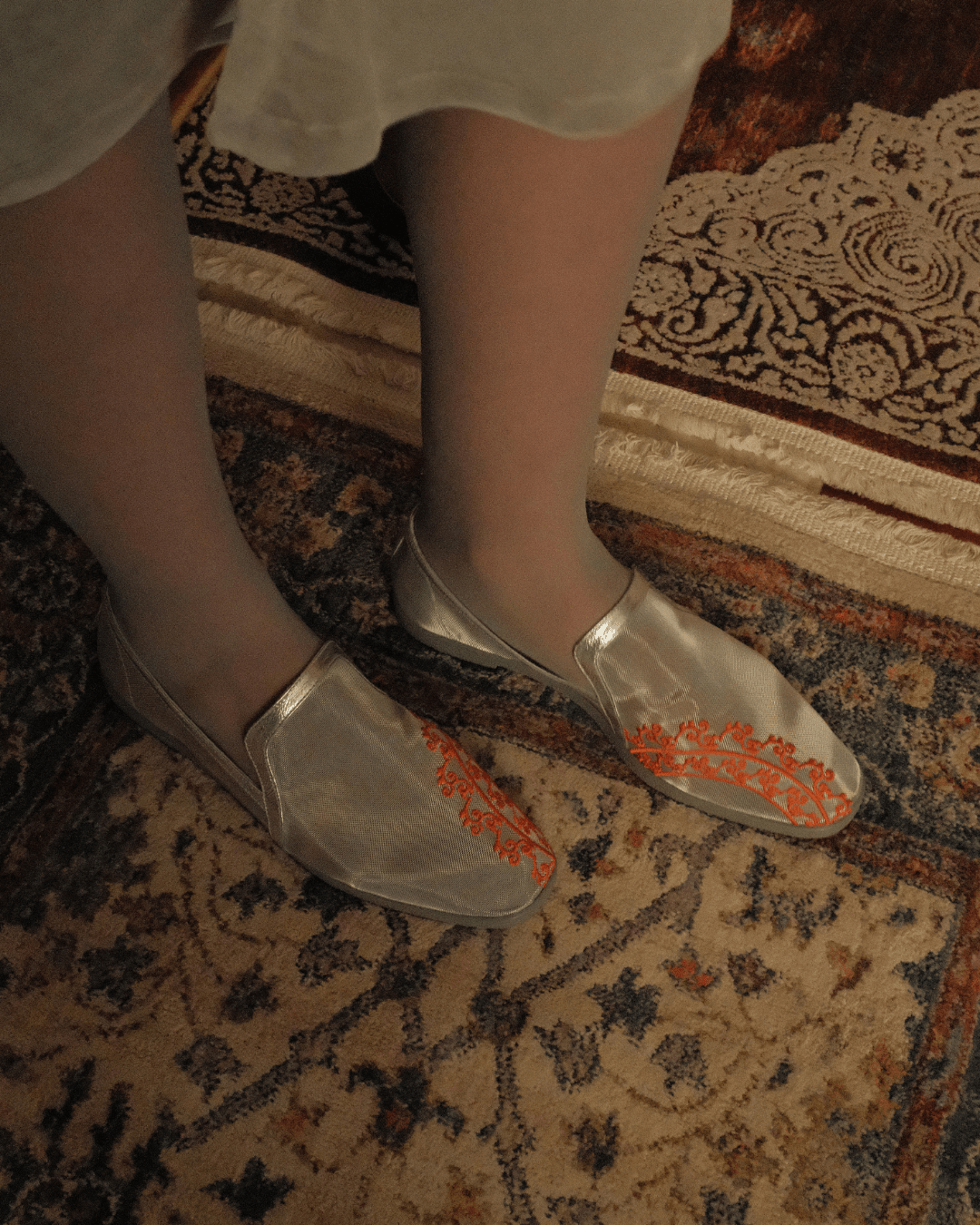 Dama silver loafer - Loafers - THUNA