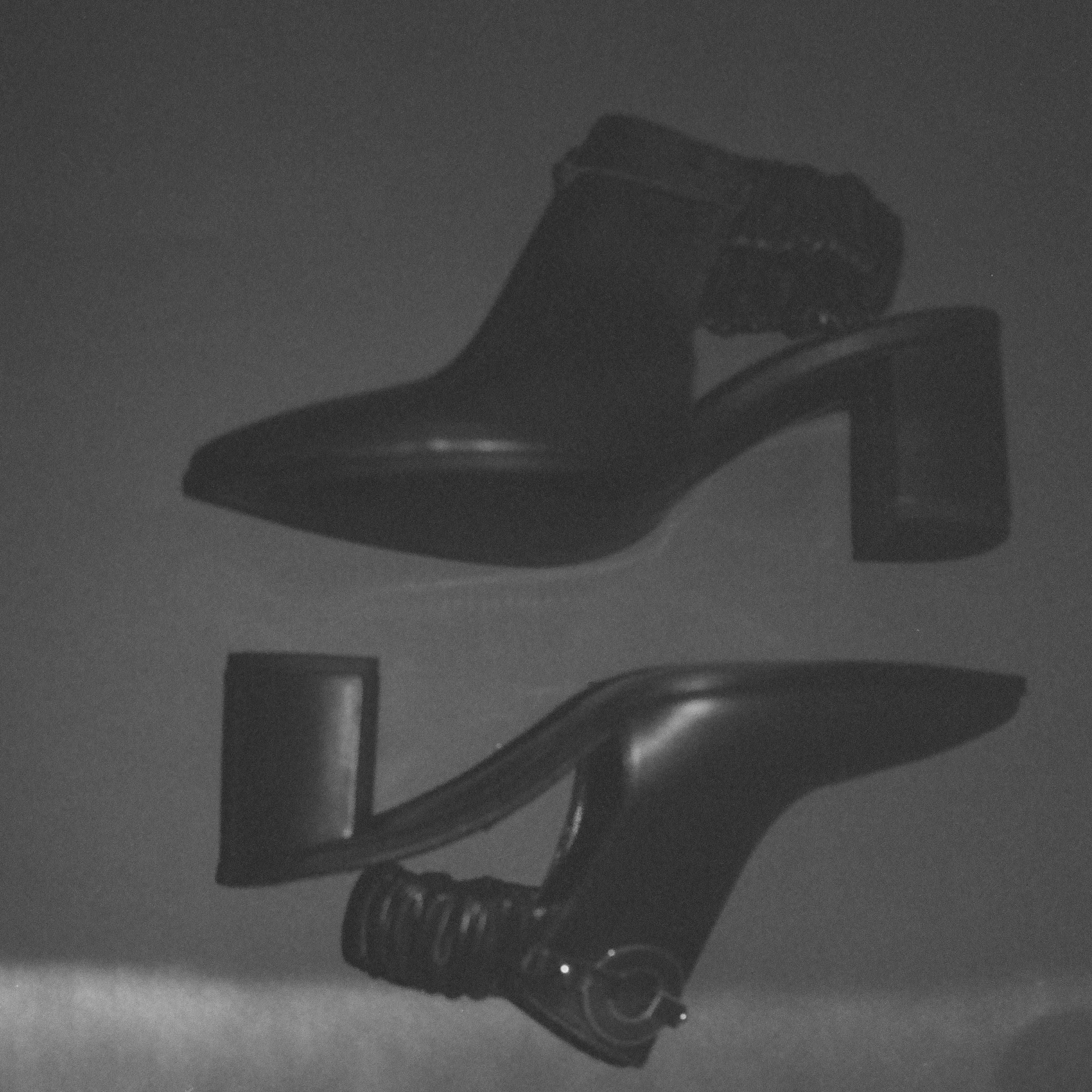 Fonda IV green heel - THUNA