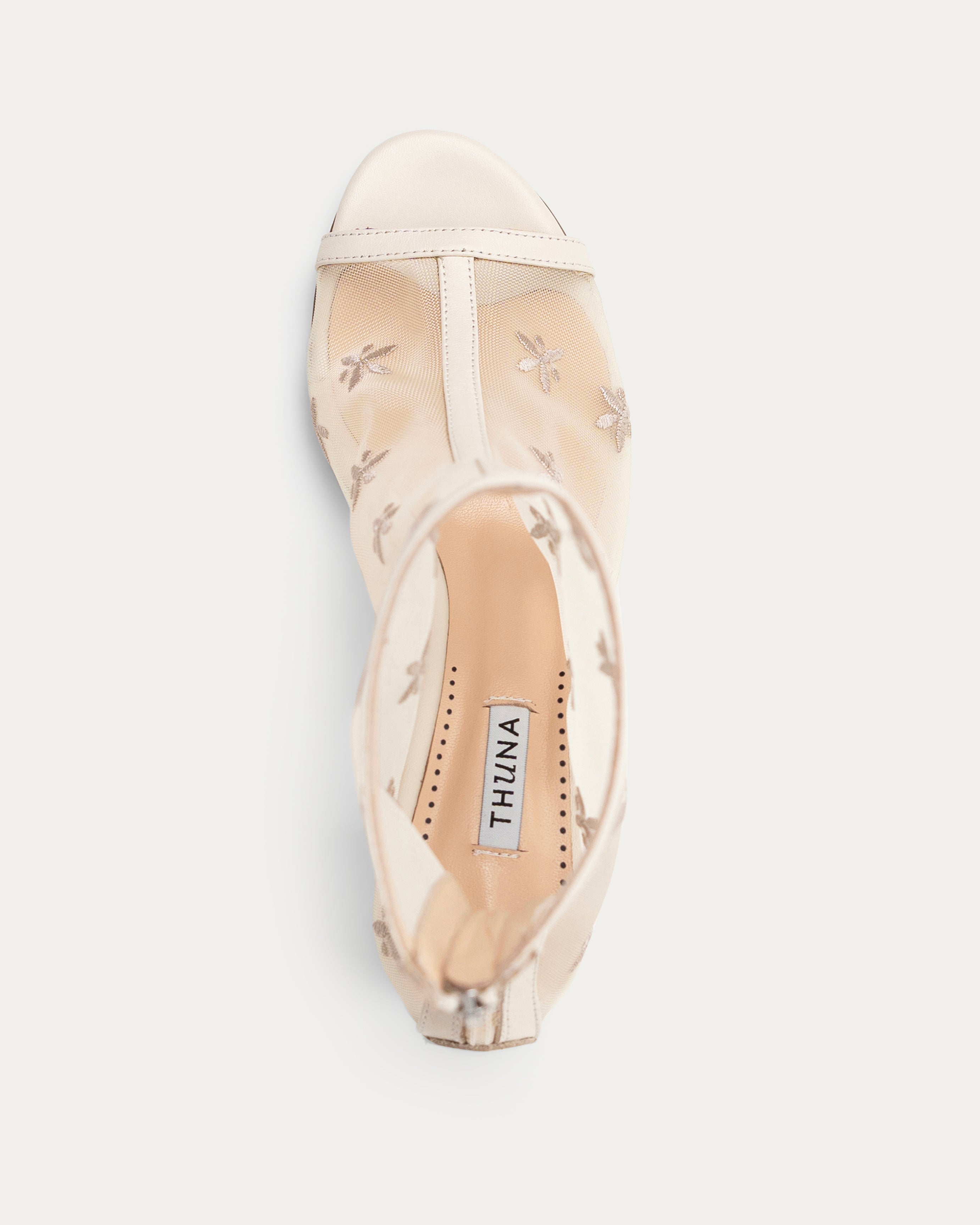 Veila cream heel - heel - THUNA