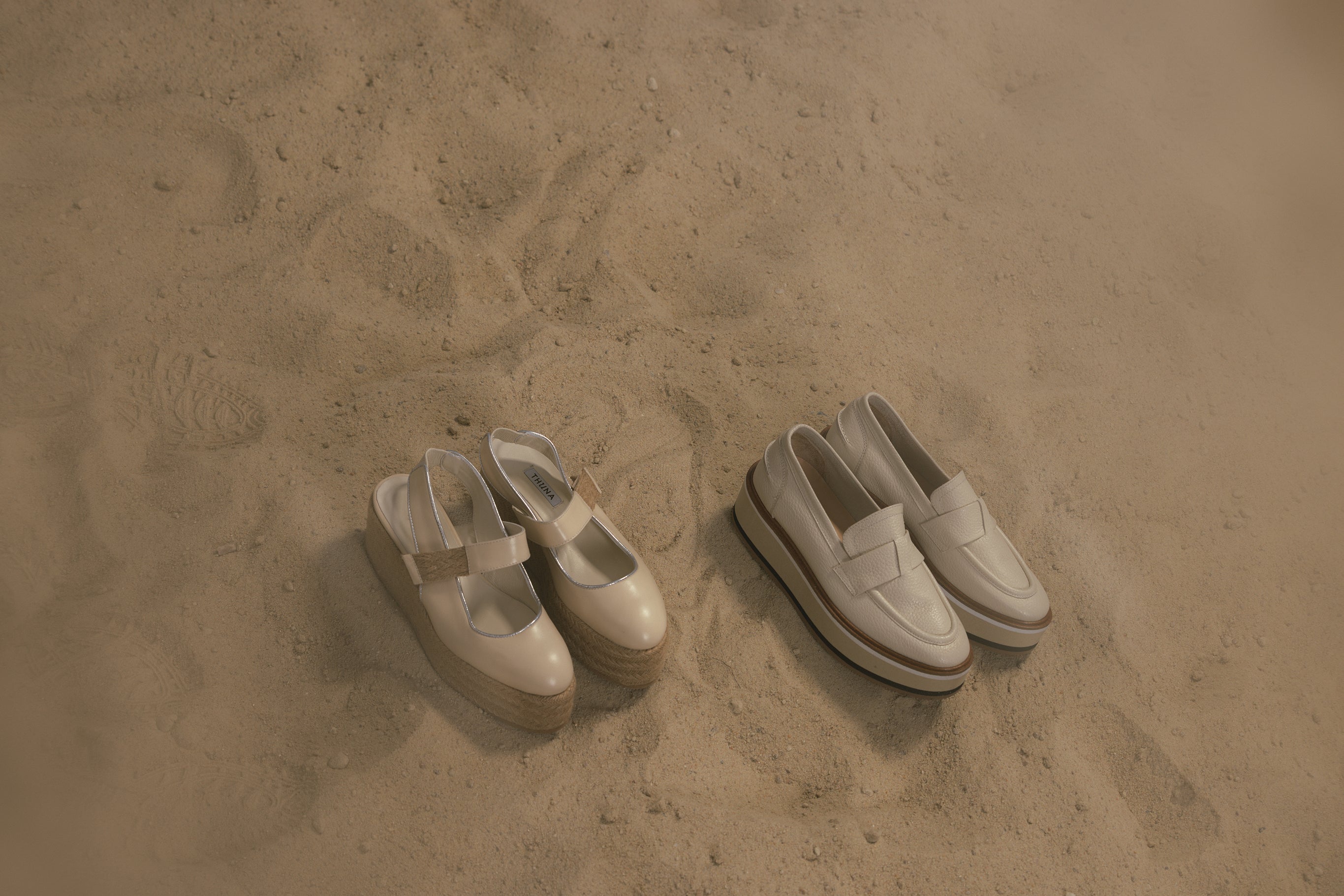 Amara cream - THUNA - Kuwait - SHOES - KSA