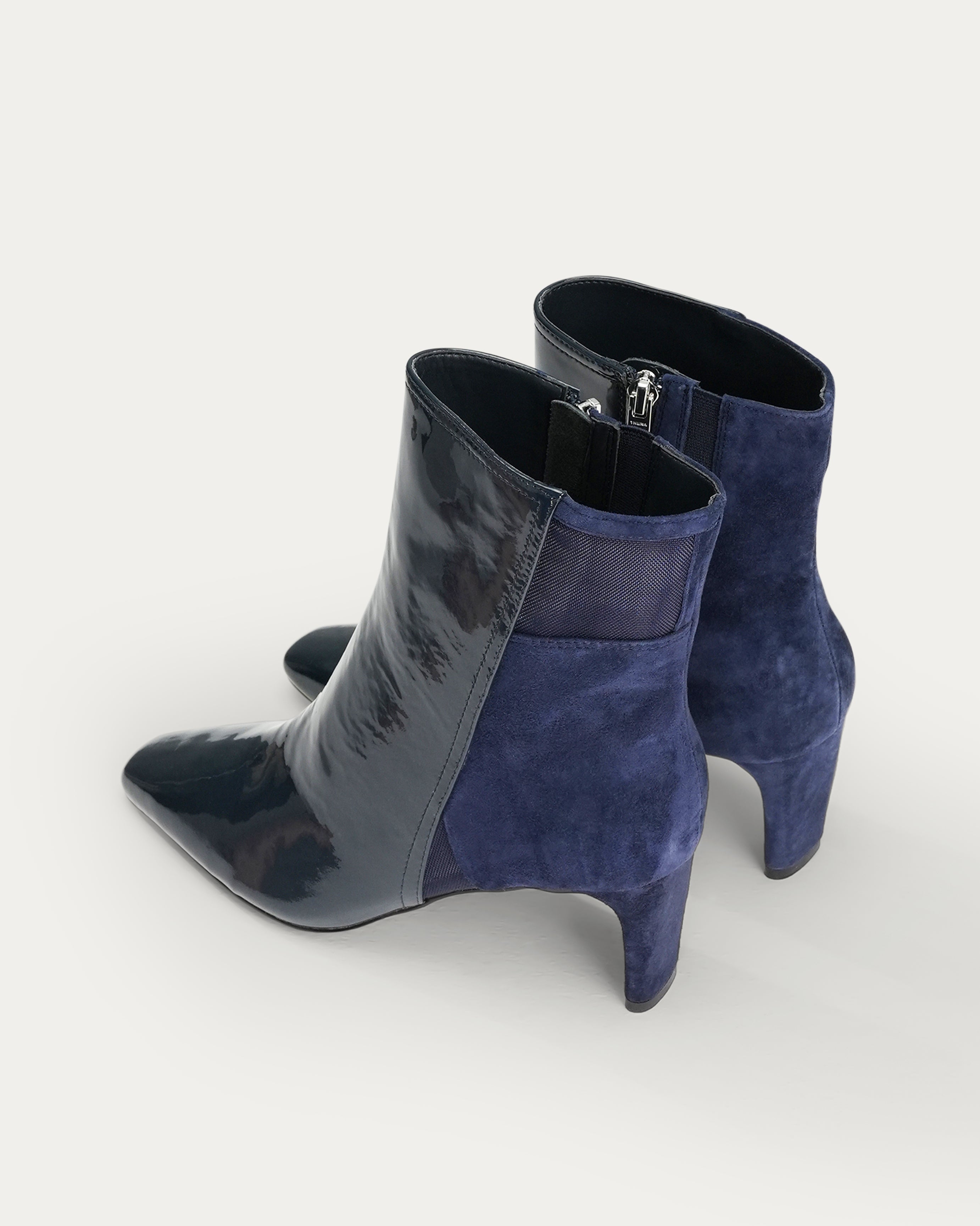 Astro blue ankle boot
