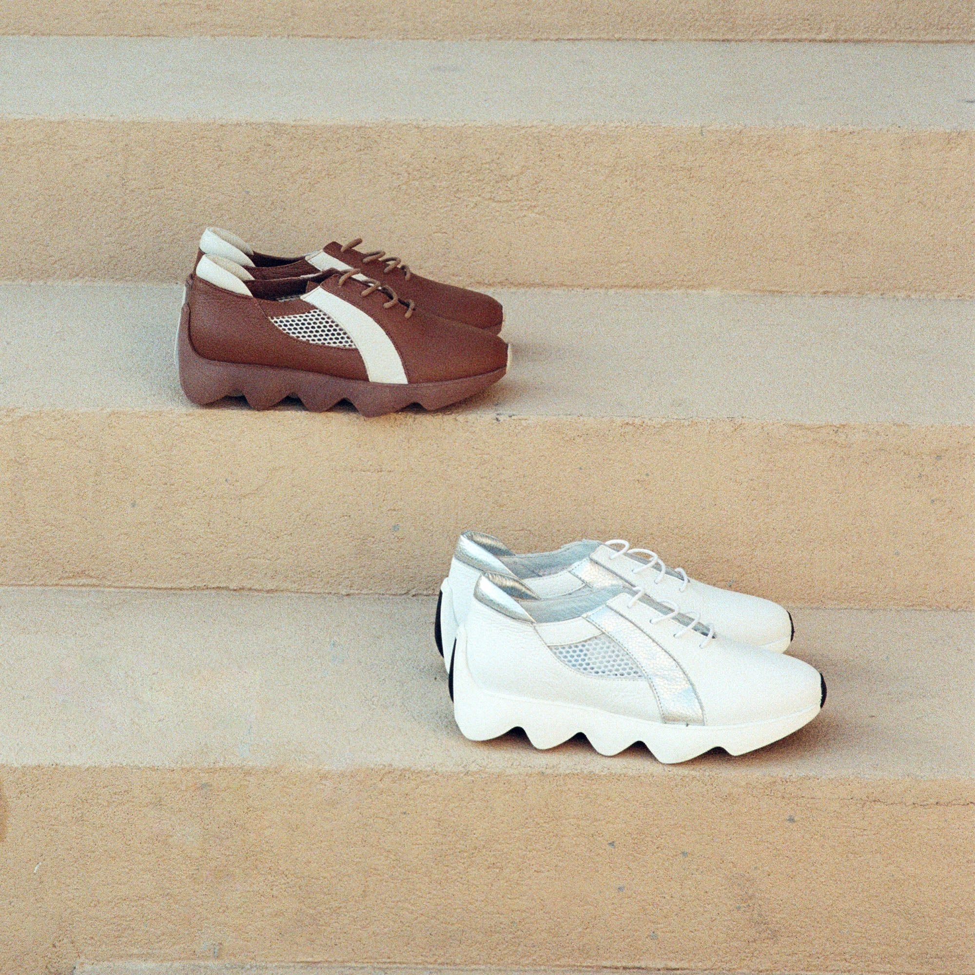 Douma white sneakers - THUNA
