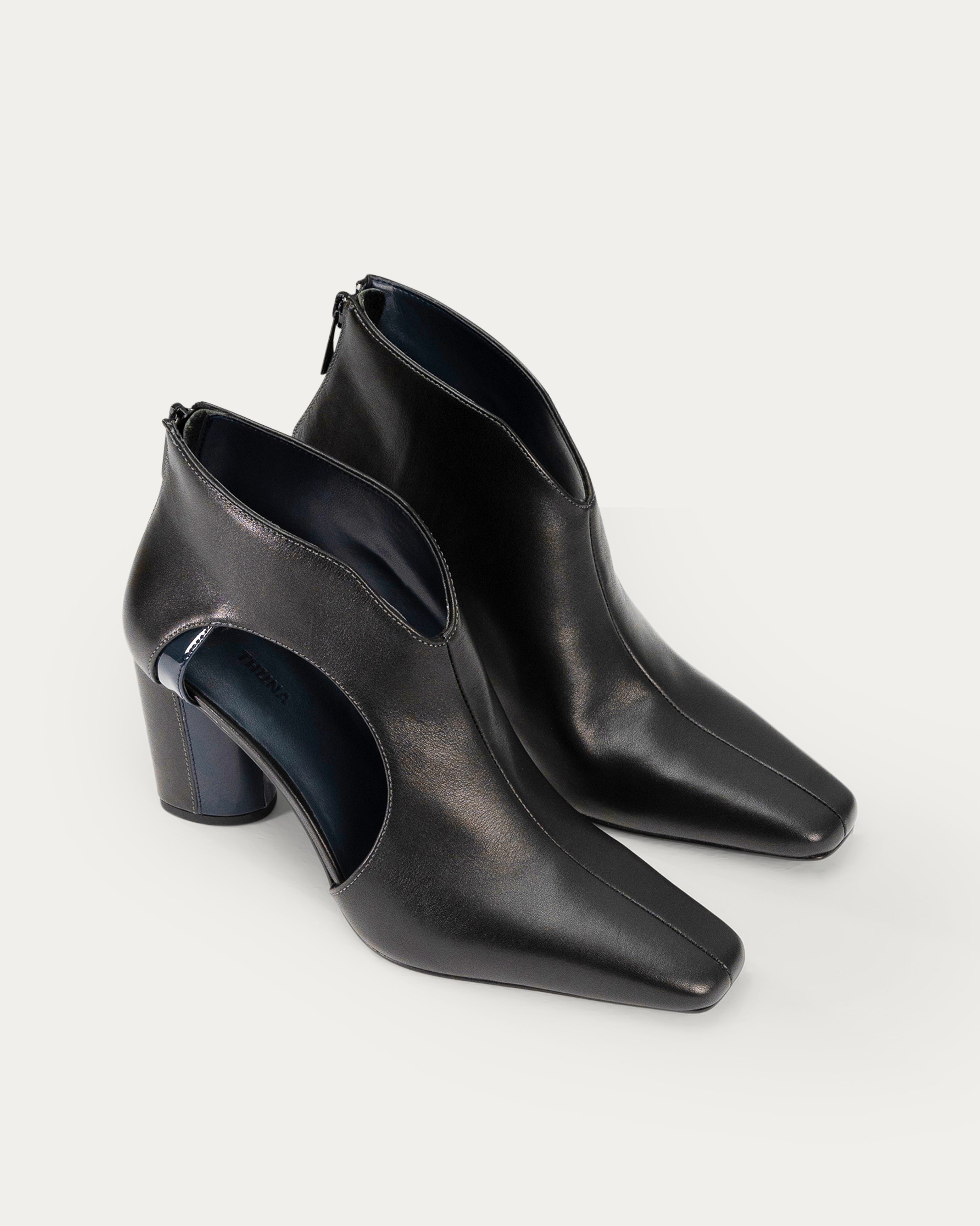 Mars black ankle boot