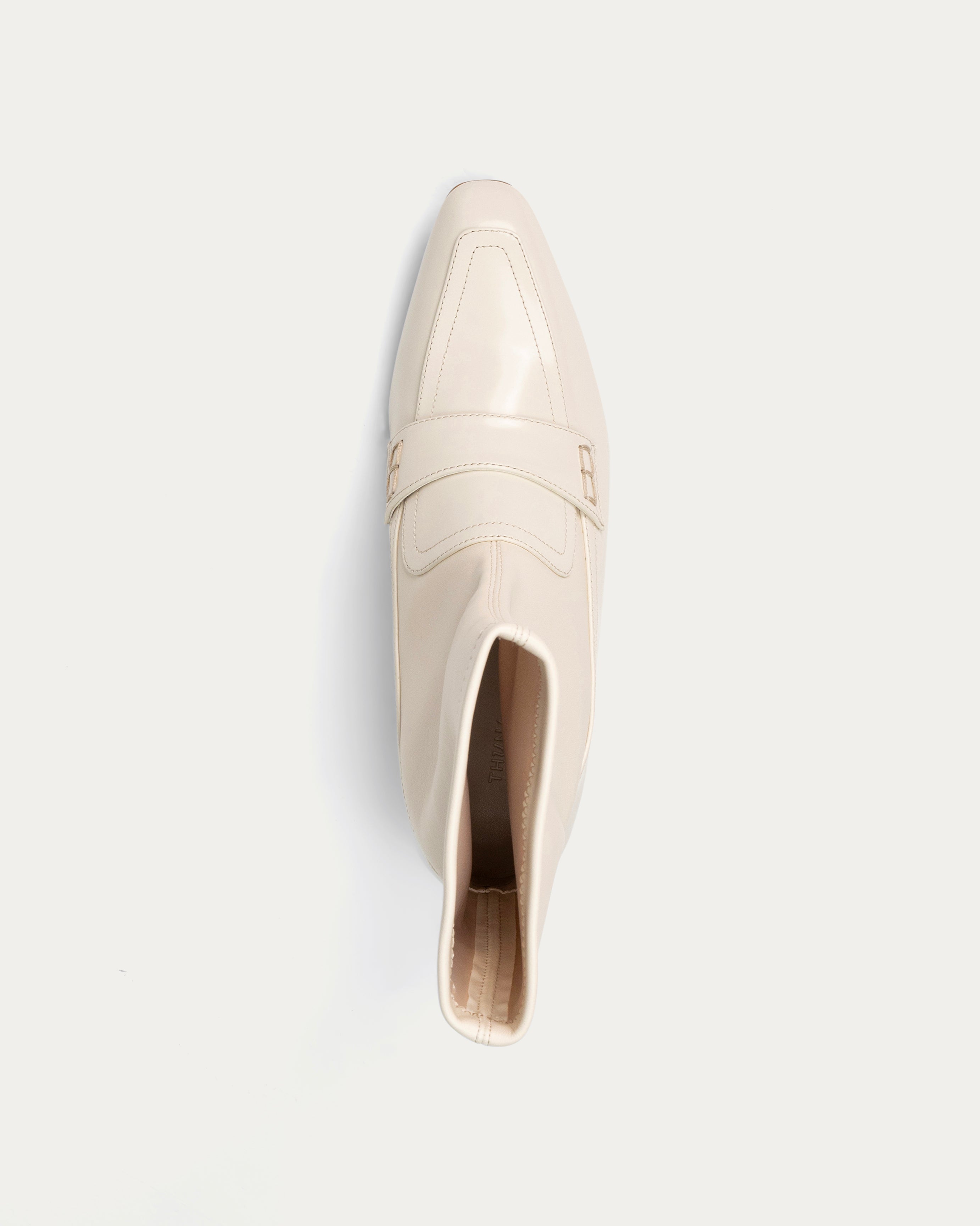 Mercury cream ankle boot - Kuwait shoes - KSA