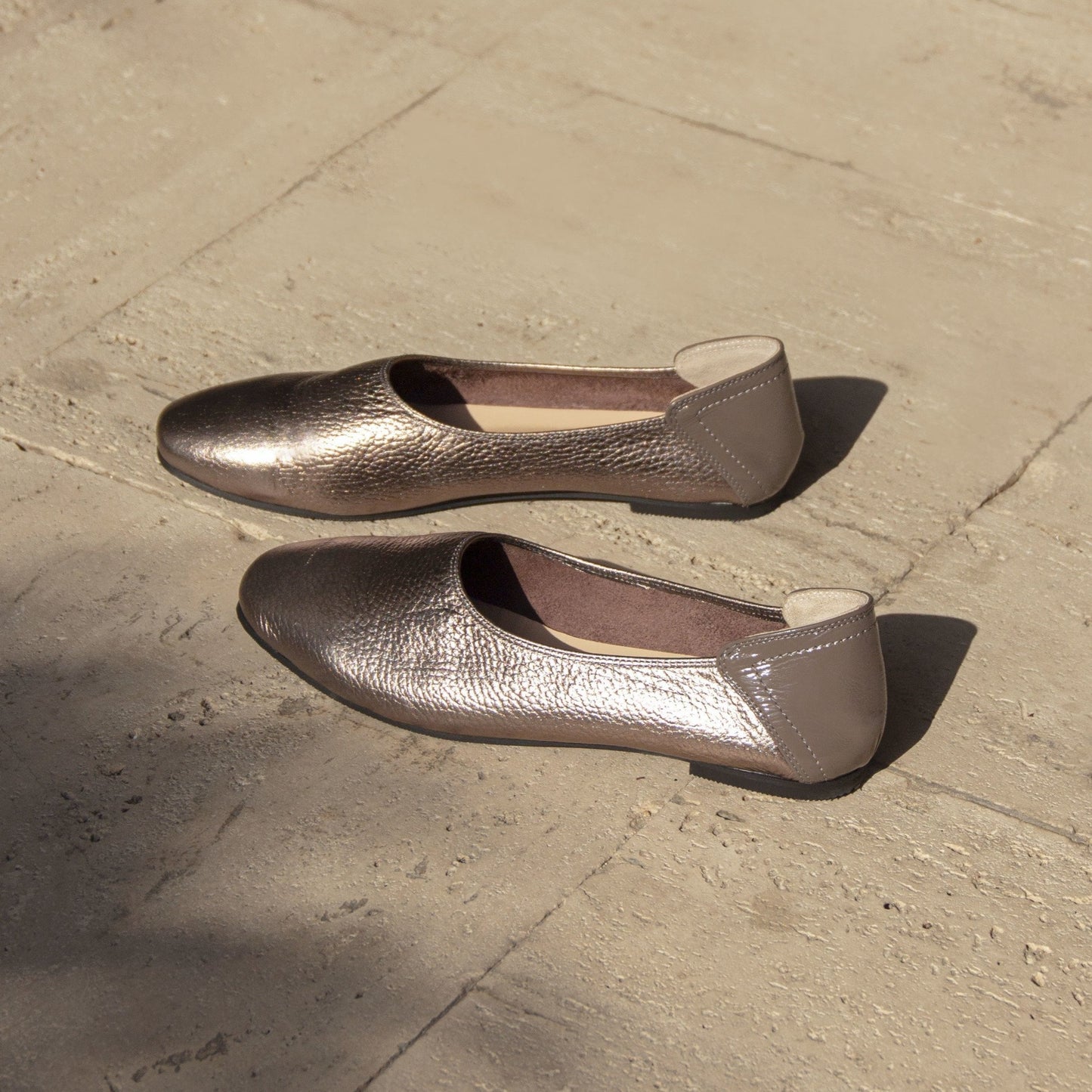 Lia grey loafer