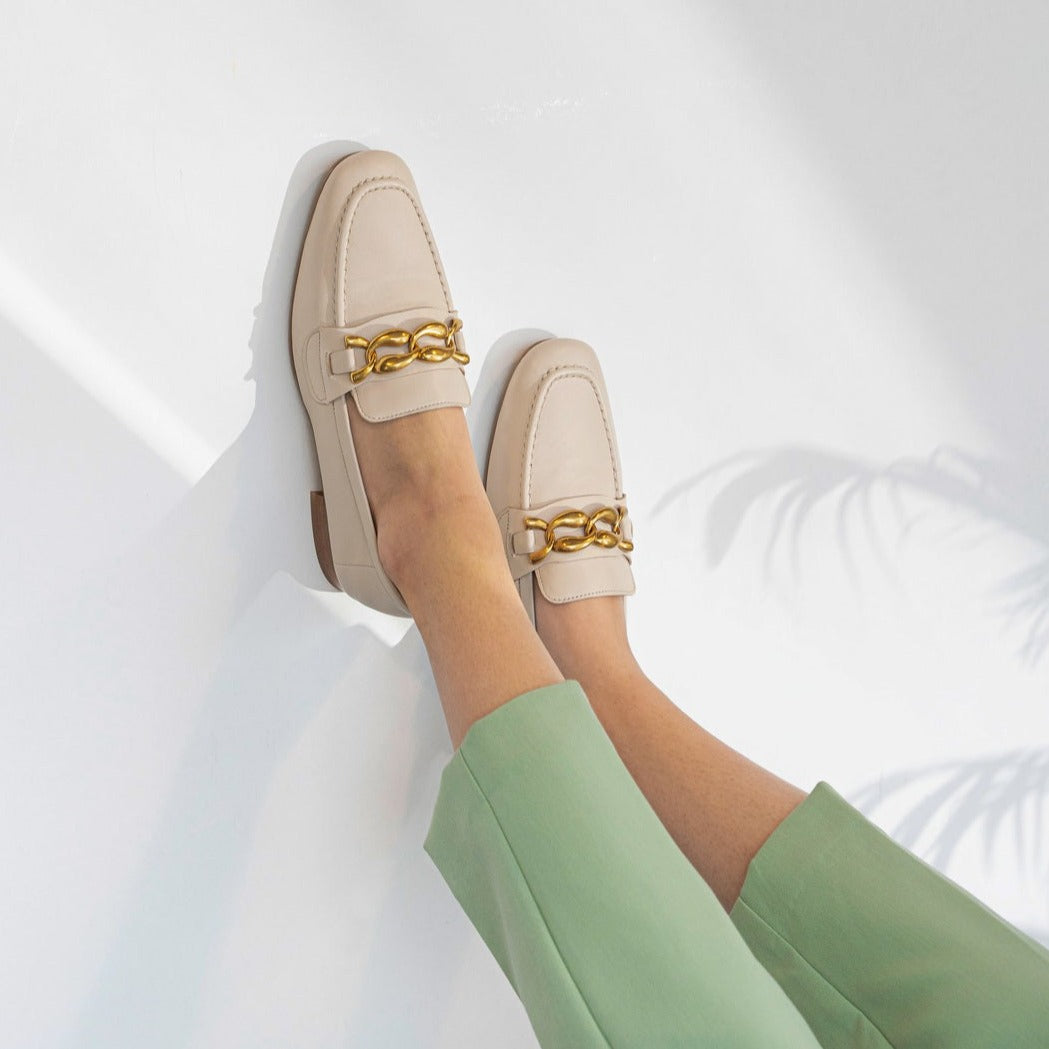 Rama cream loafer
