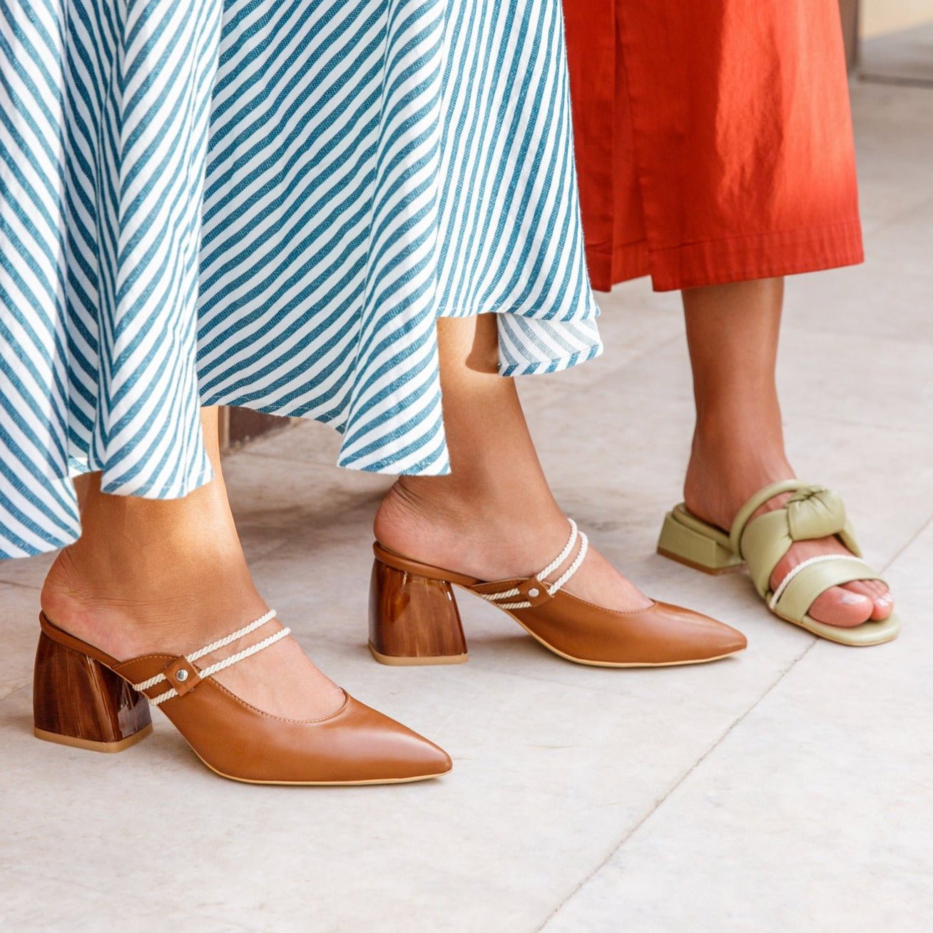 Sofana tan heel - THUNA