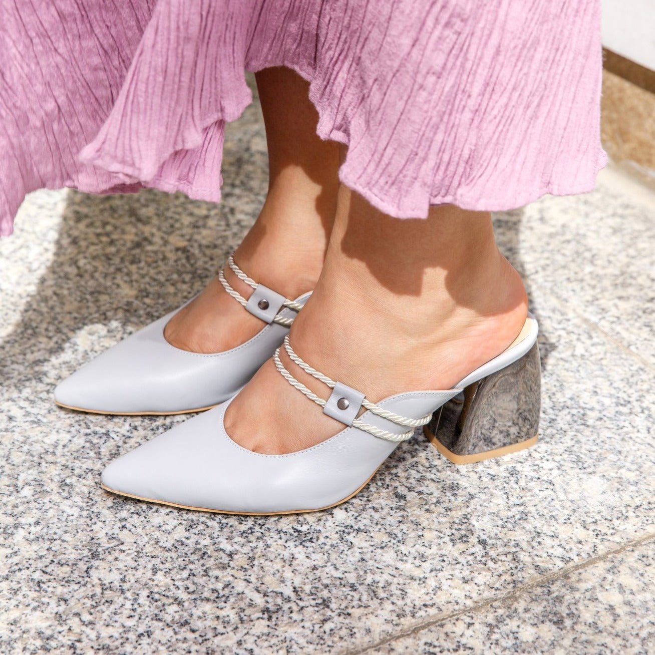 Sofana grey heel - heel - THUNA