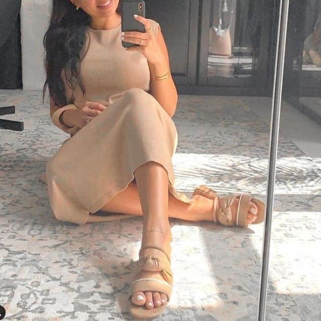 Safa beige slipper - slipper - THUNA