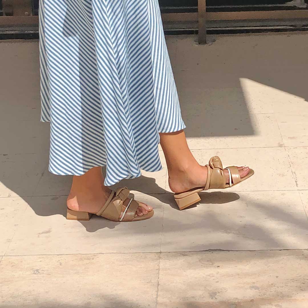 Safa beige slipper - slipper - THUNA