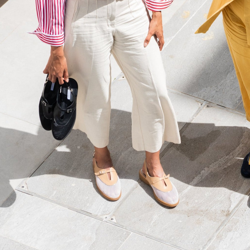 Aurora beige sandal - sandal- kuwait- ksa- shoes