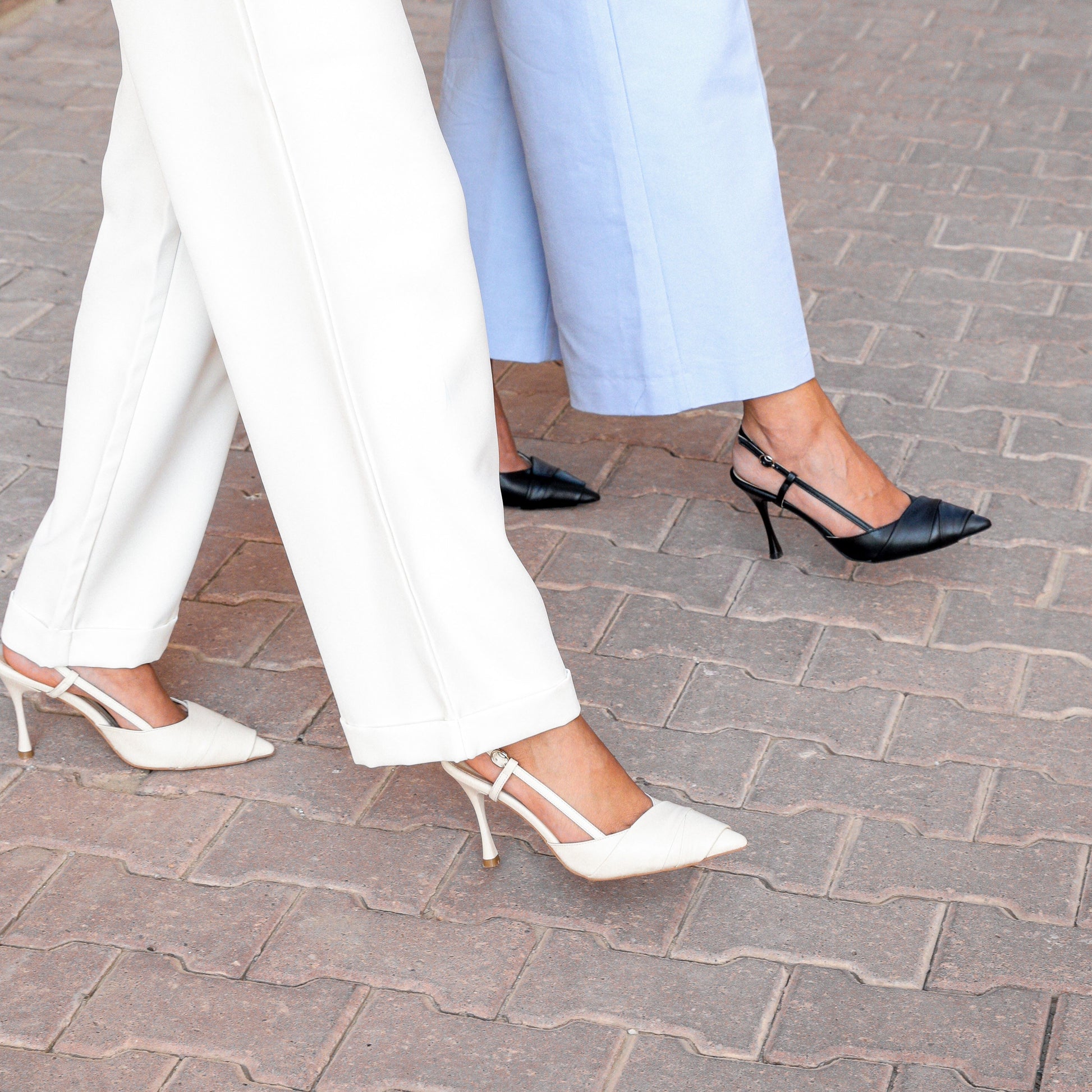 Aaliyah -  cream - heel- collection name - kuwait - Ksa- shoes