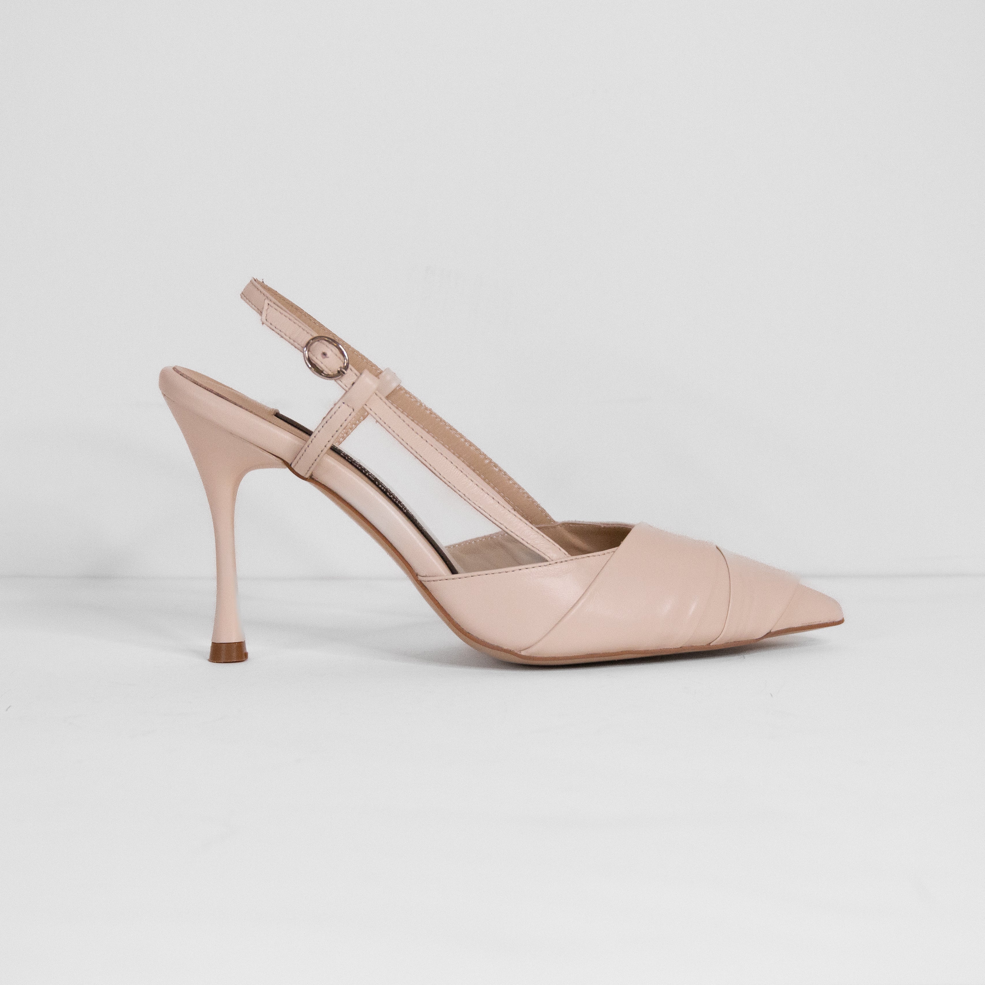 Aaliyah -  cream - heel- collection name - kuwait - Ksa- shoes