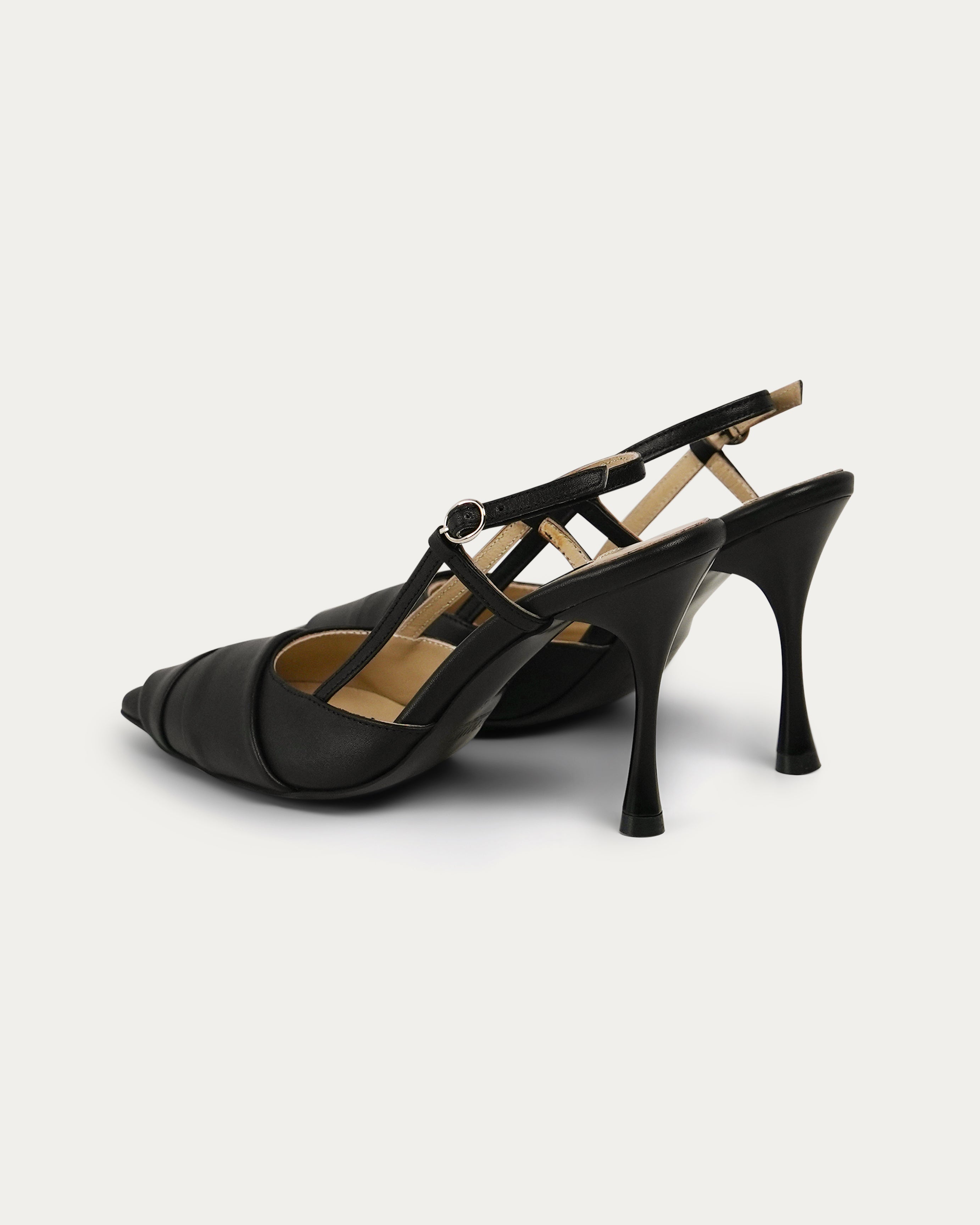 Aaliyah black heel - heel - THUNA