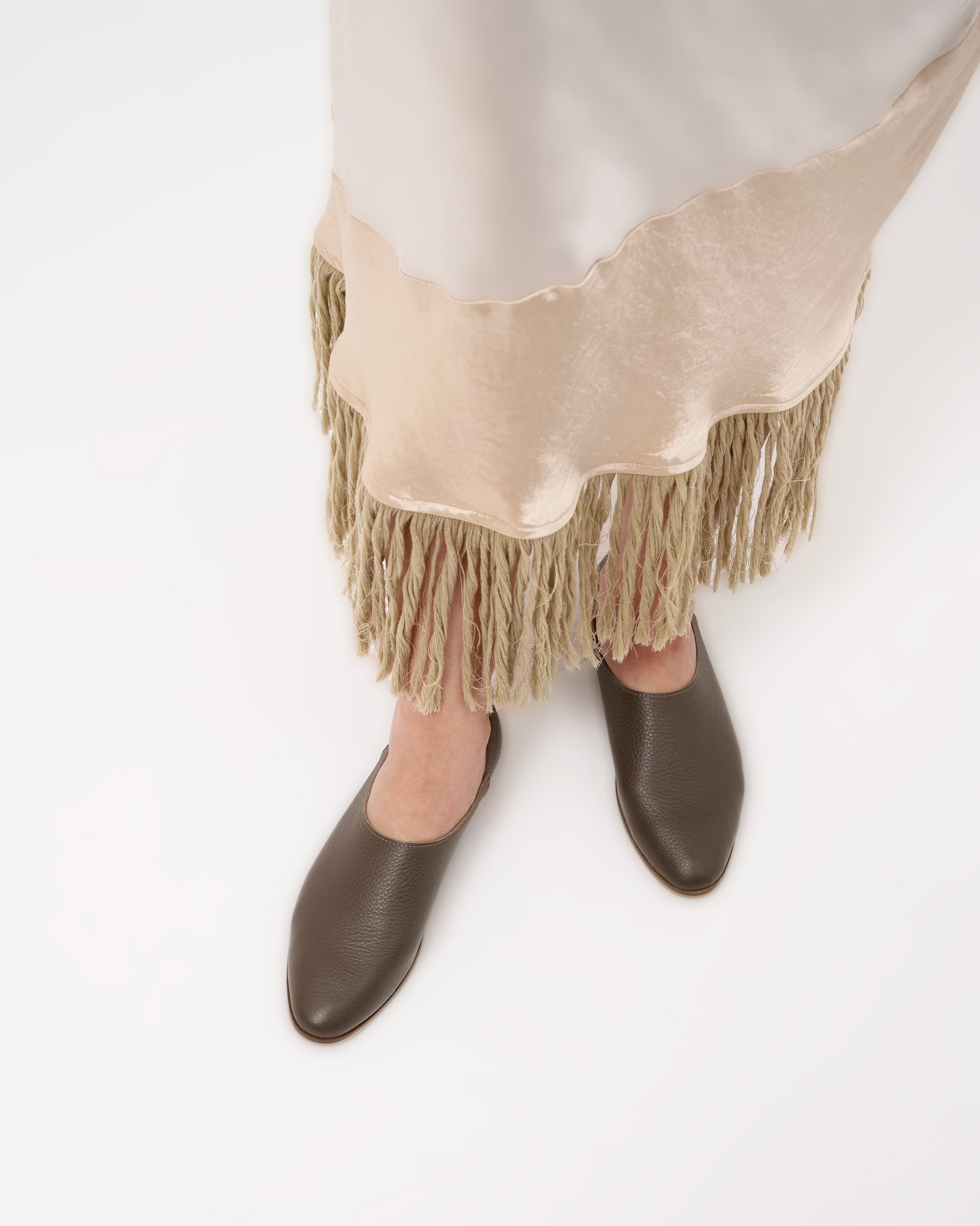 Adeela taupe loafer