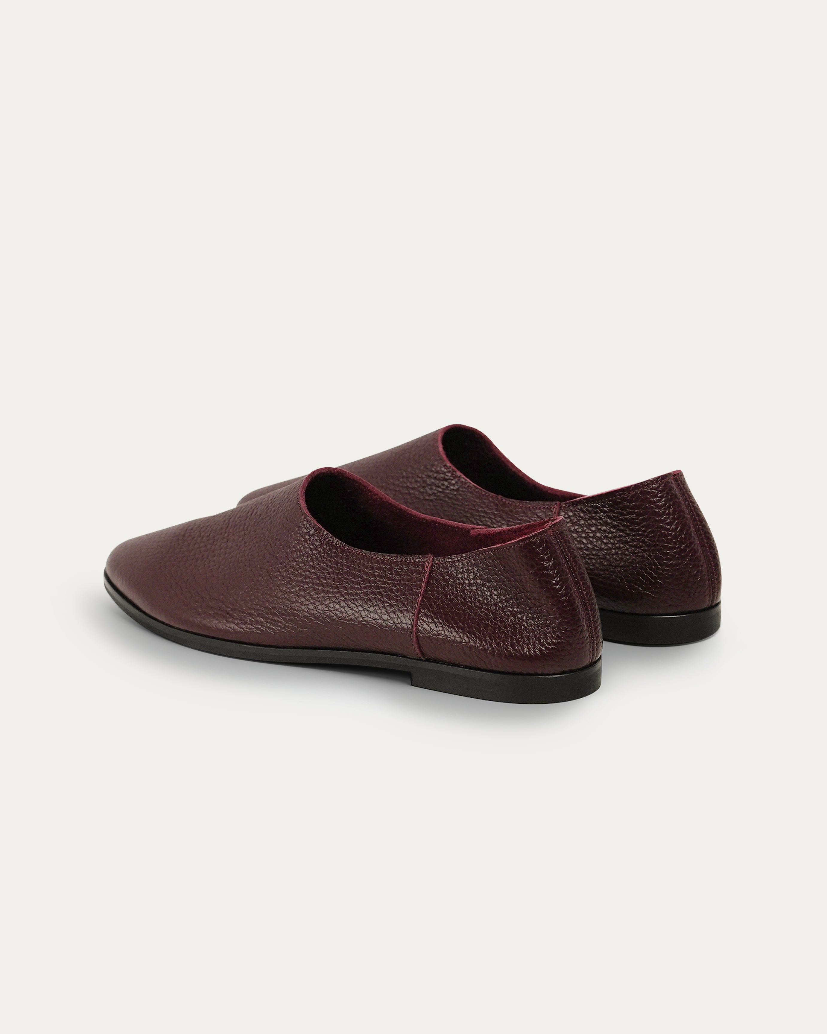 Adeela maroon loafer