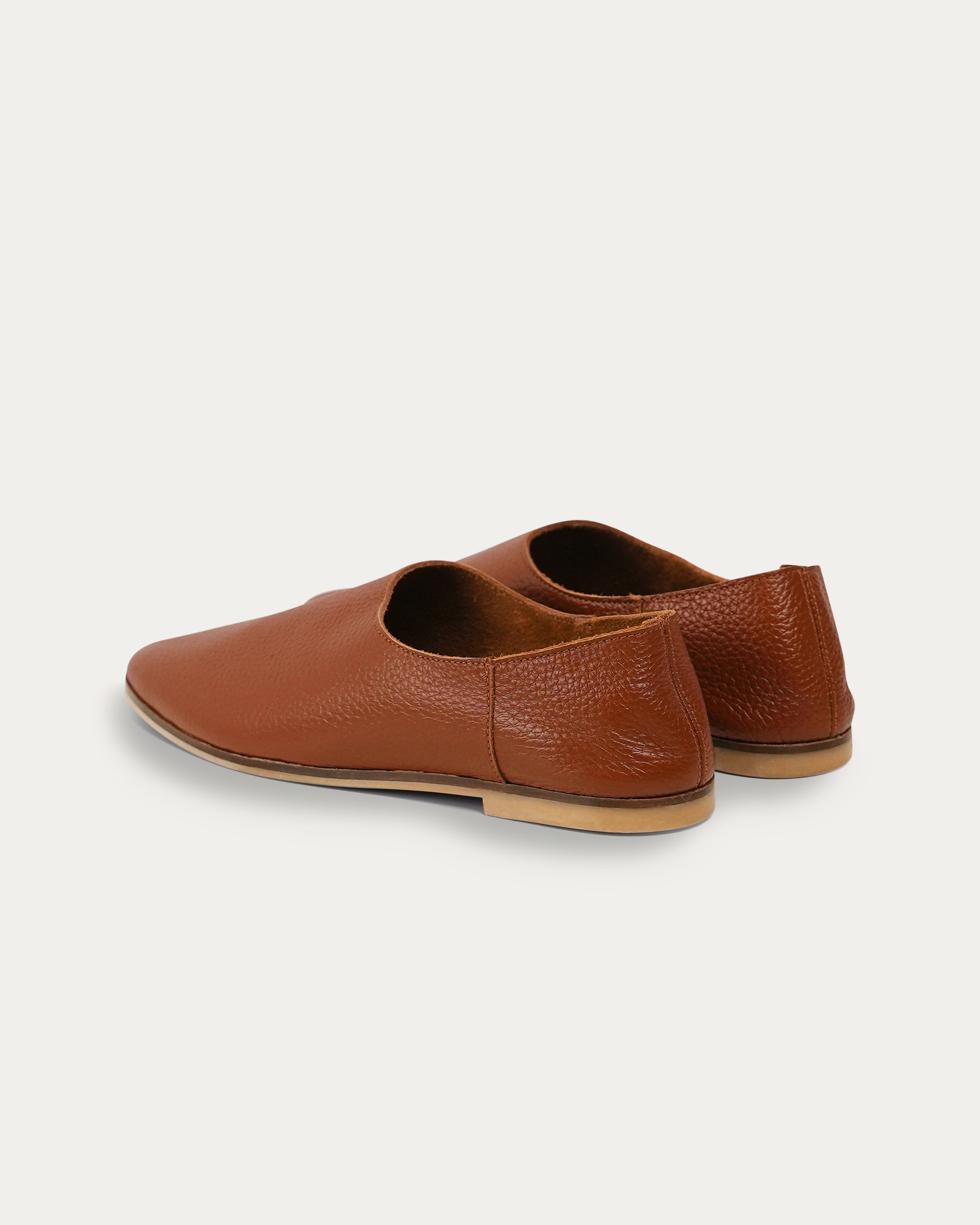 Adeela tan loafer - THUNA