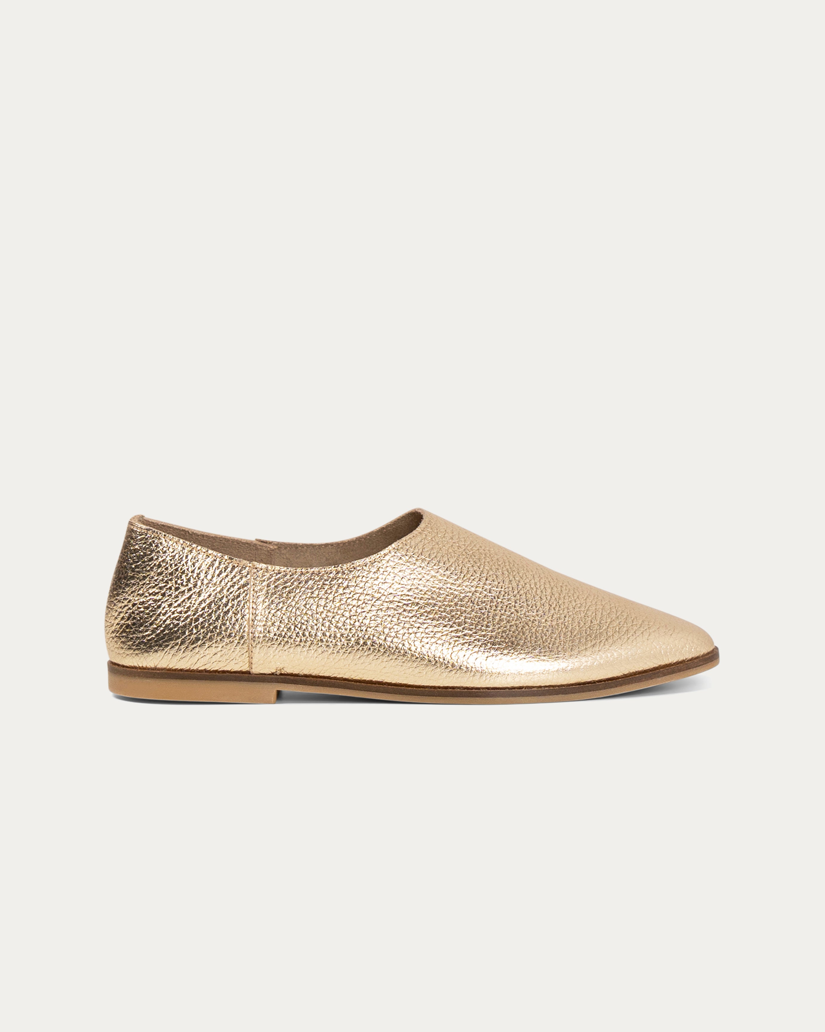 Adeela gold loafer - Loafers - THUNA