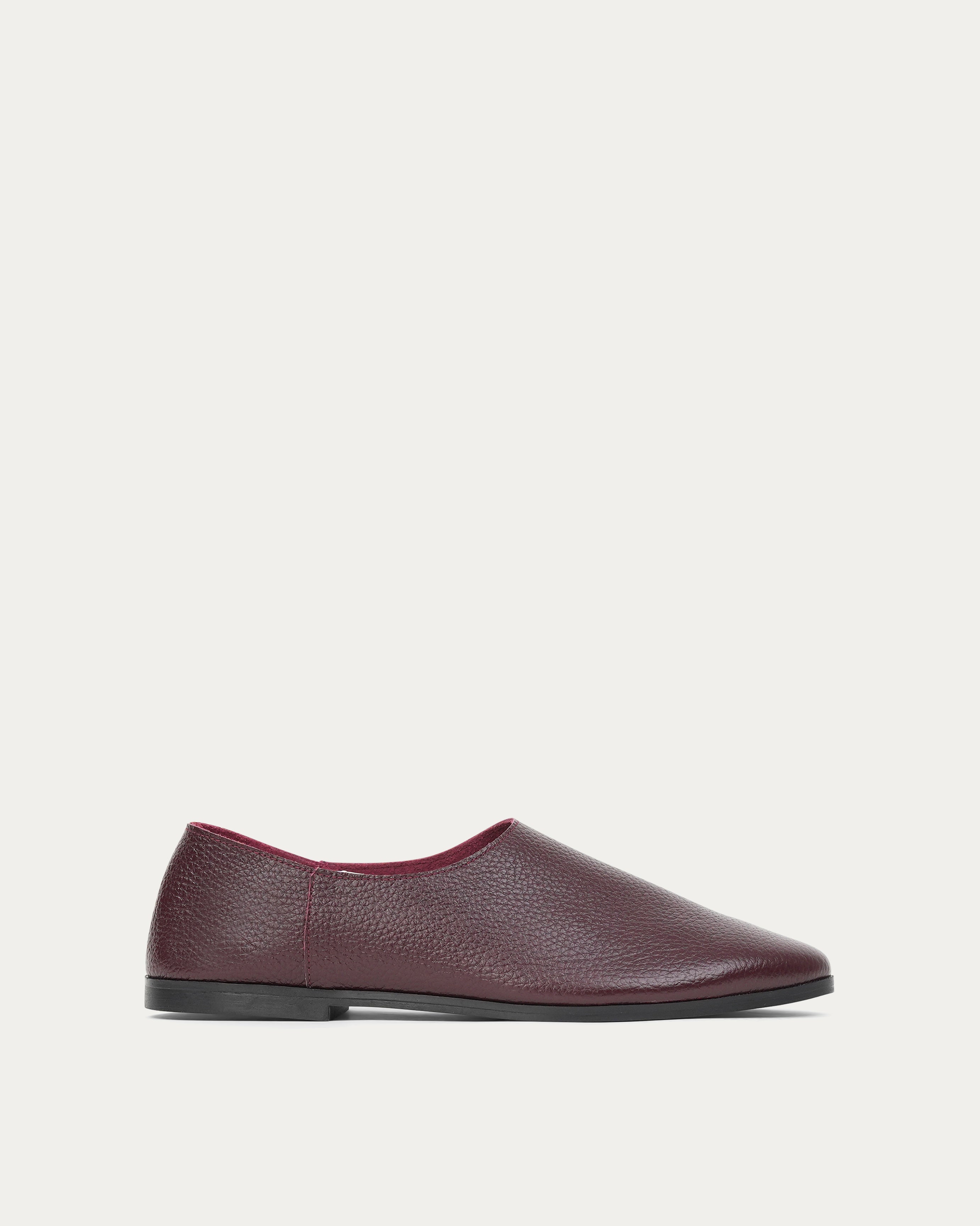 Adeela maroon loafer