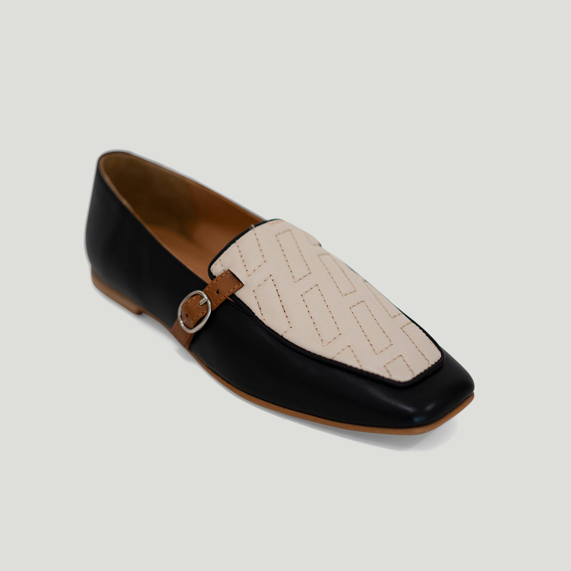 Amber black loafer - Summer nights collection -  kuwait- Ksa- shoes