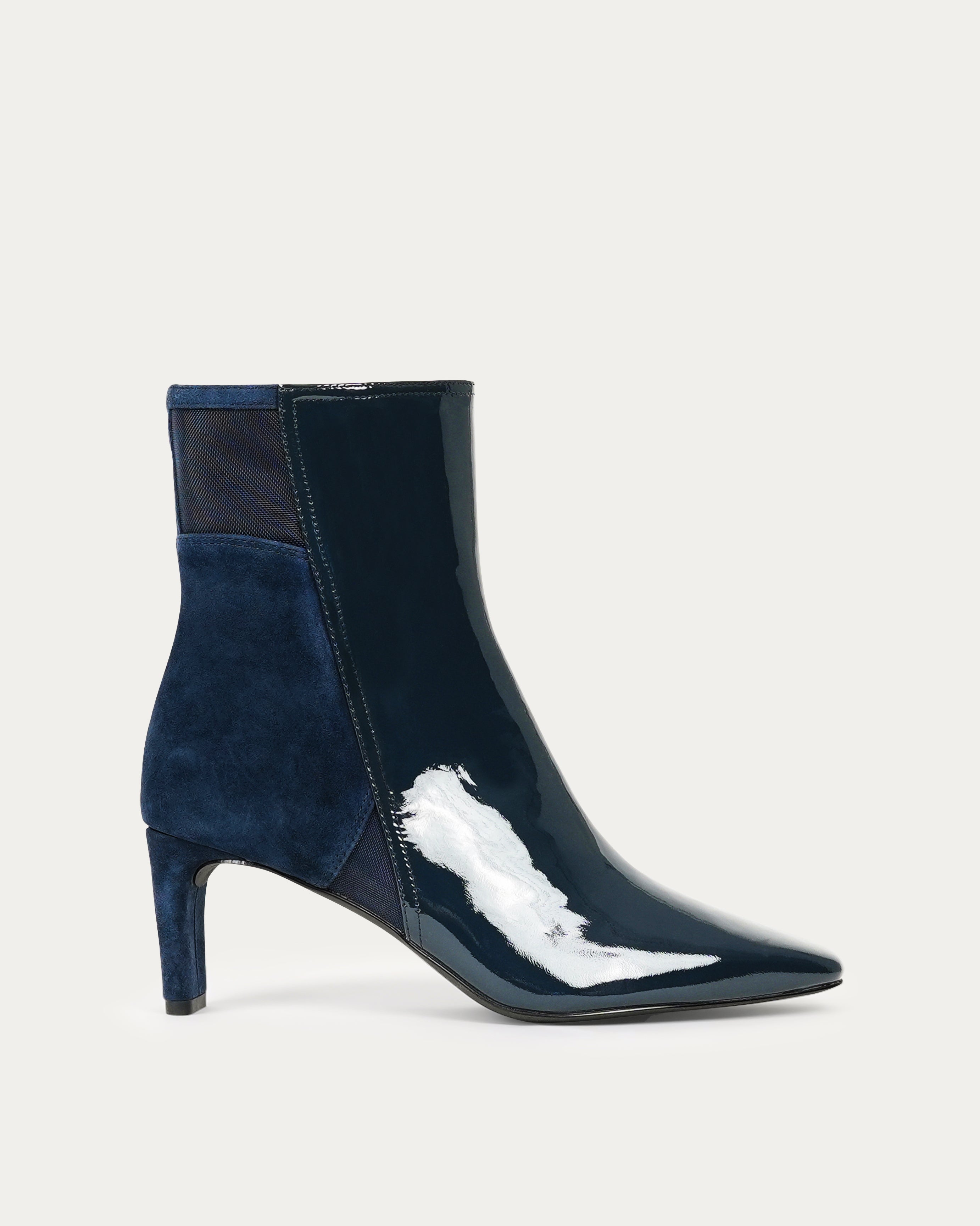 Astro blue ankle boot