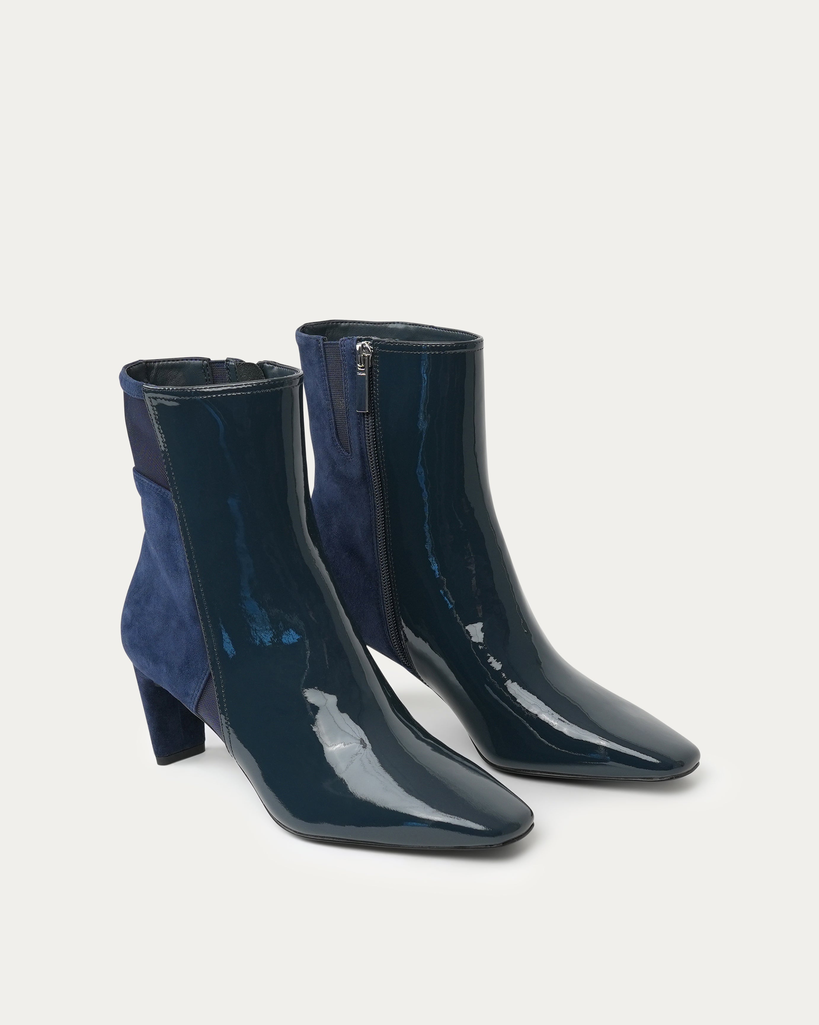 Astro blue ankle boot