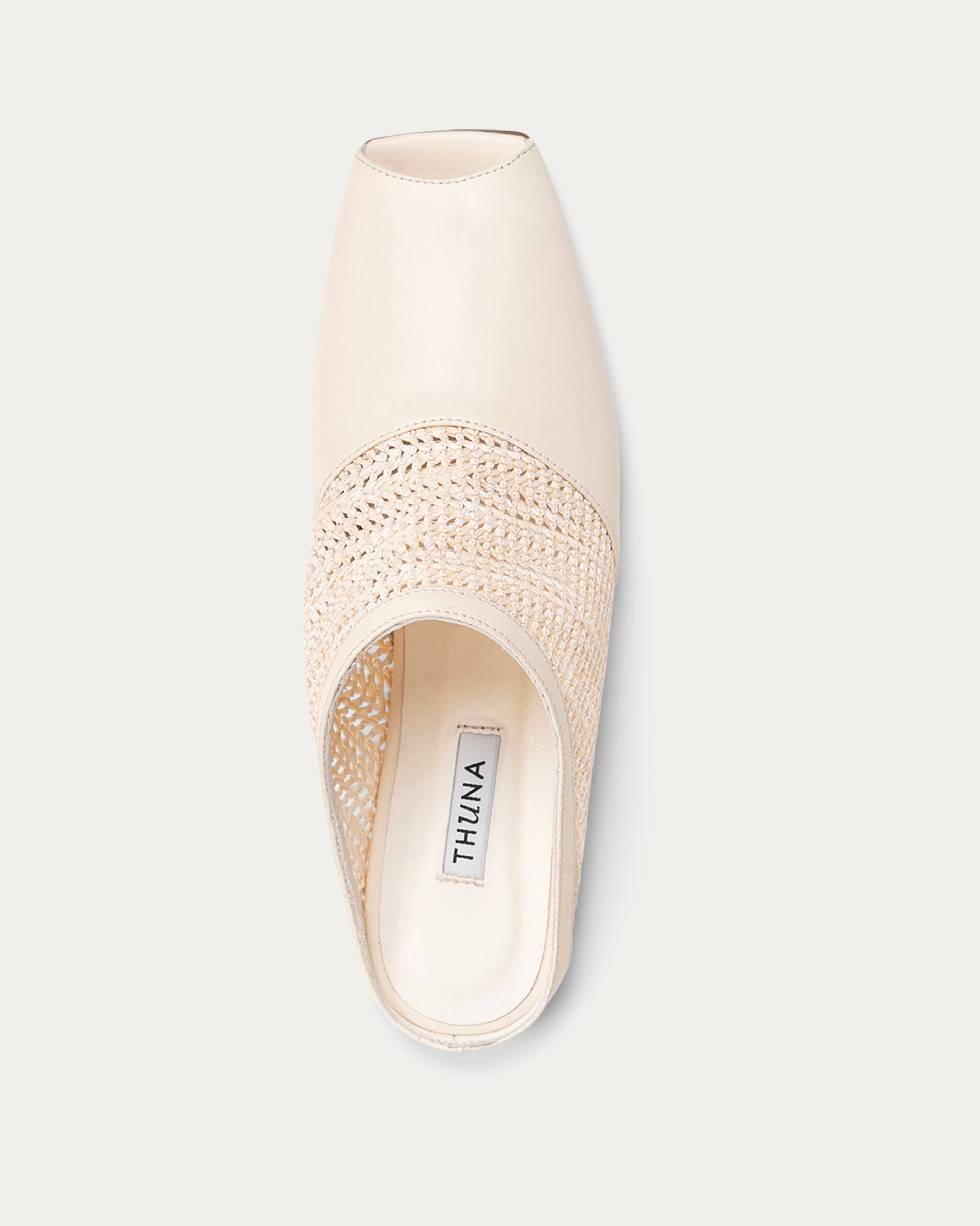 Clara cream- mule- THUNA - Kuwait - shoes