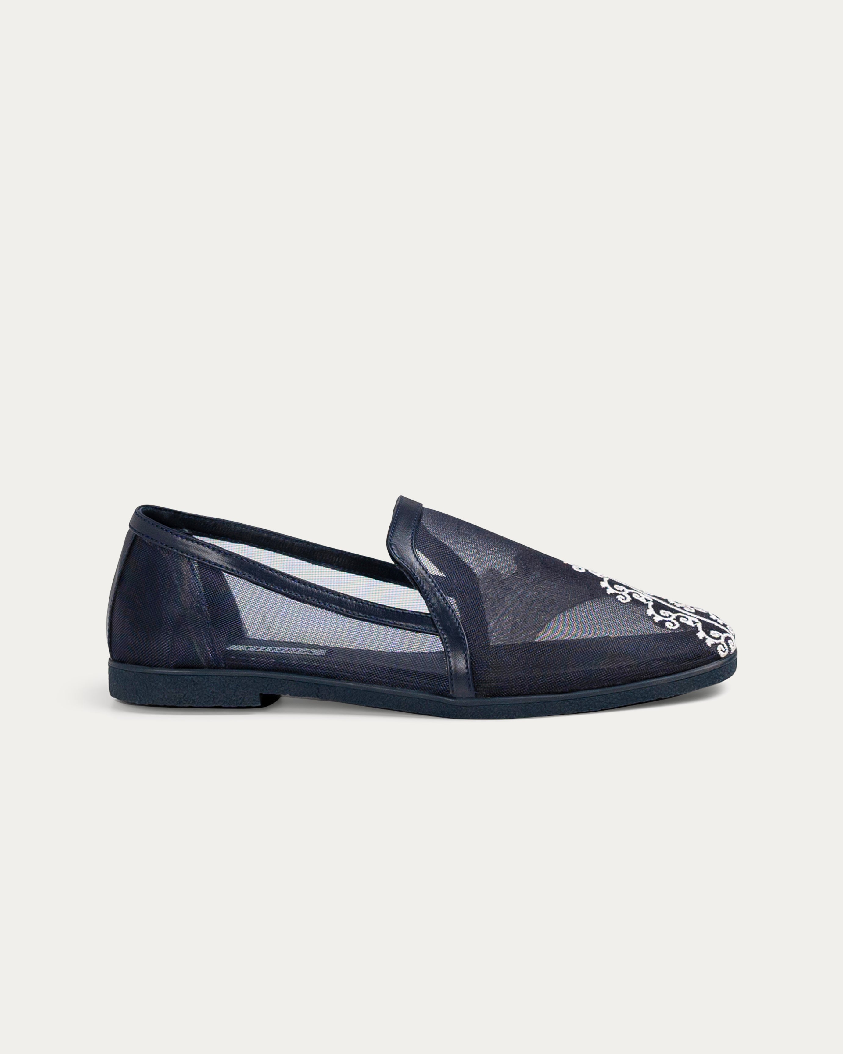 Dama navy blue loafer