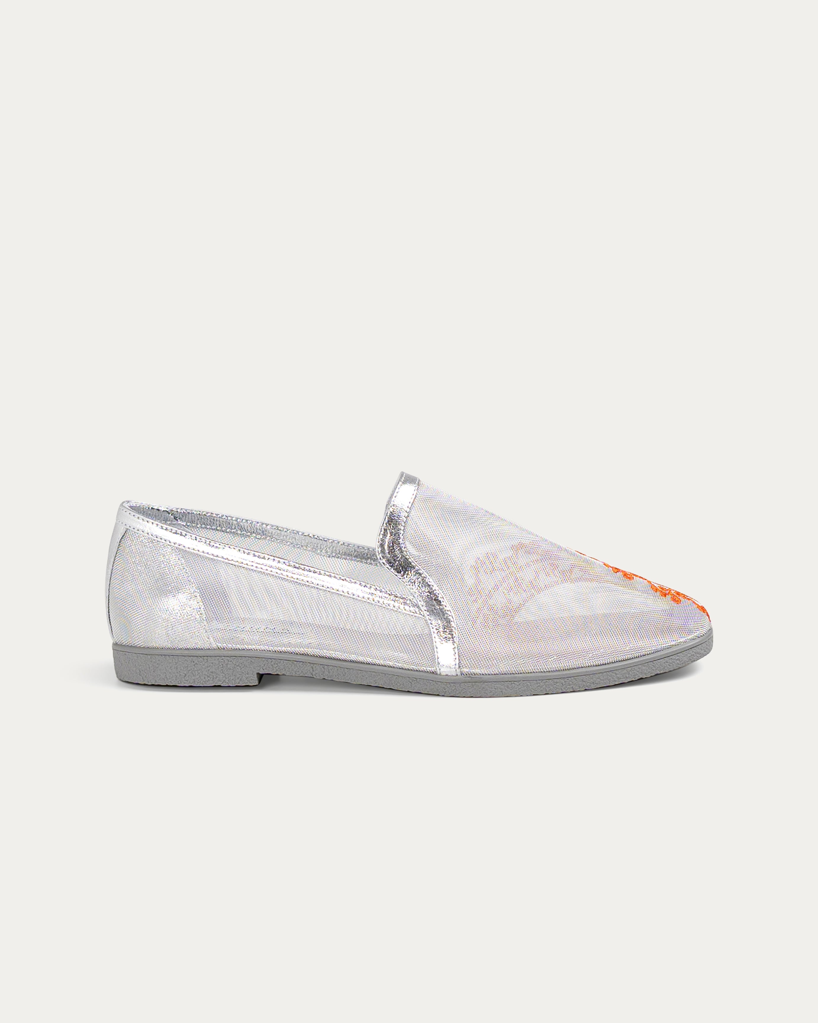 Dama silver loafer