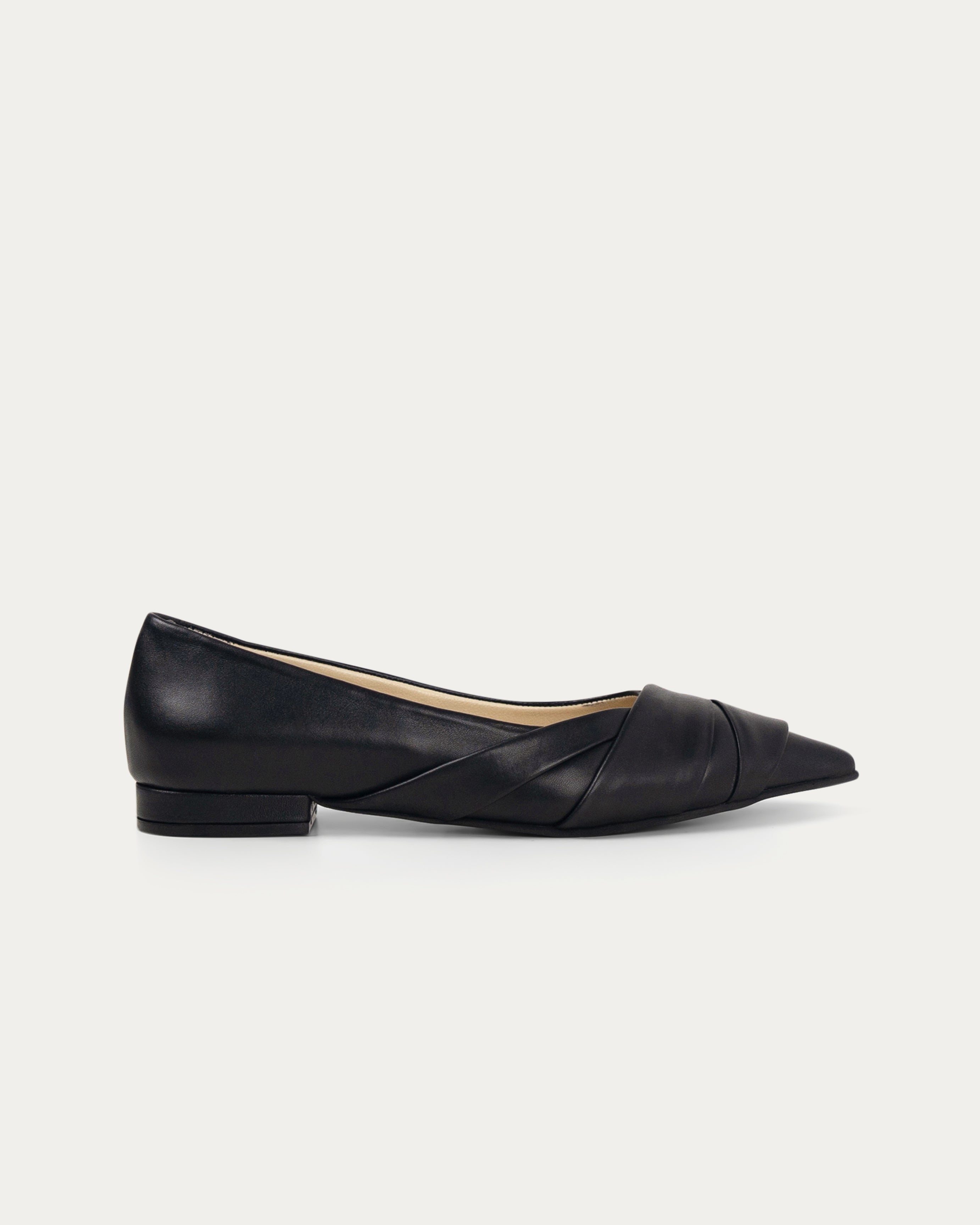 Delta black loafer - THUNA