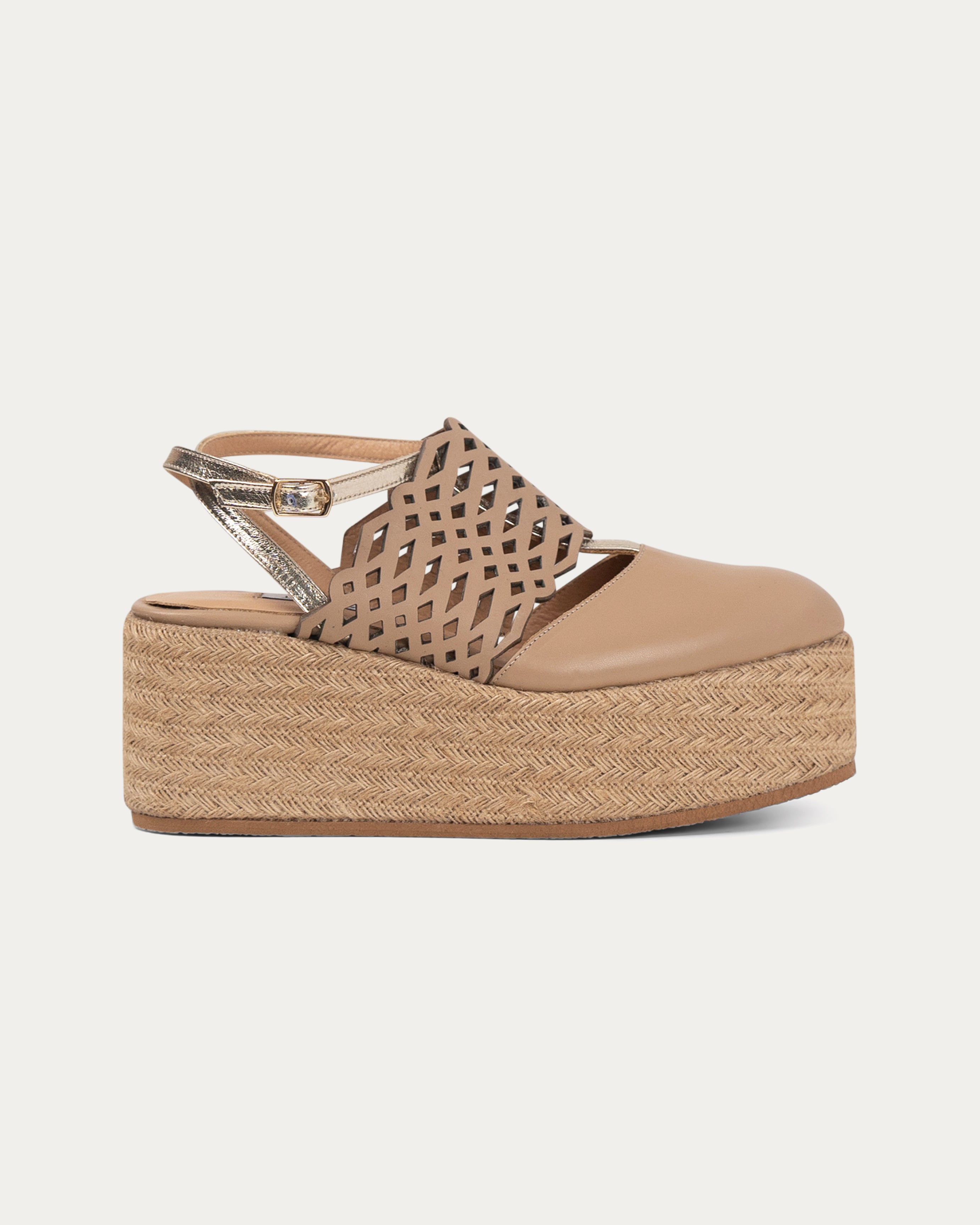 Falak beige platform - THUNA