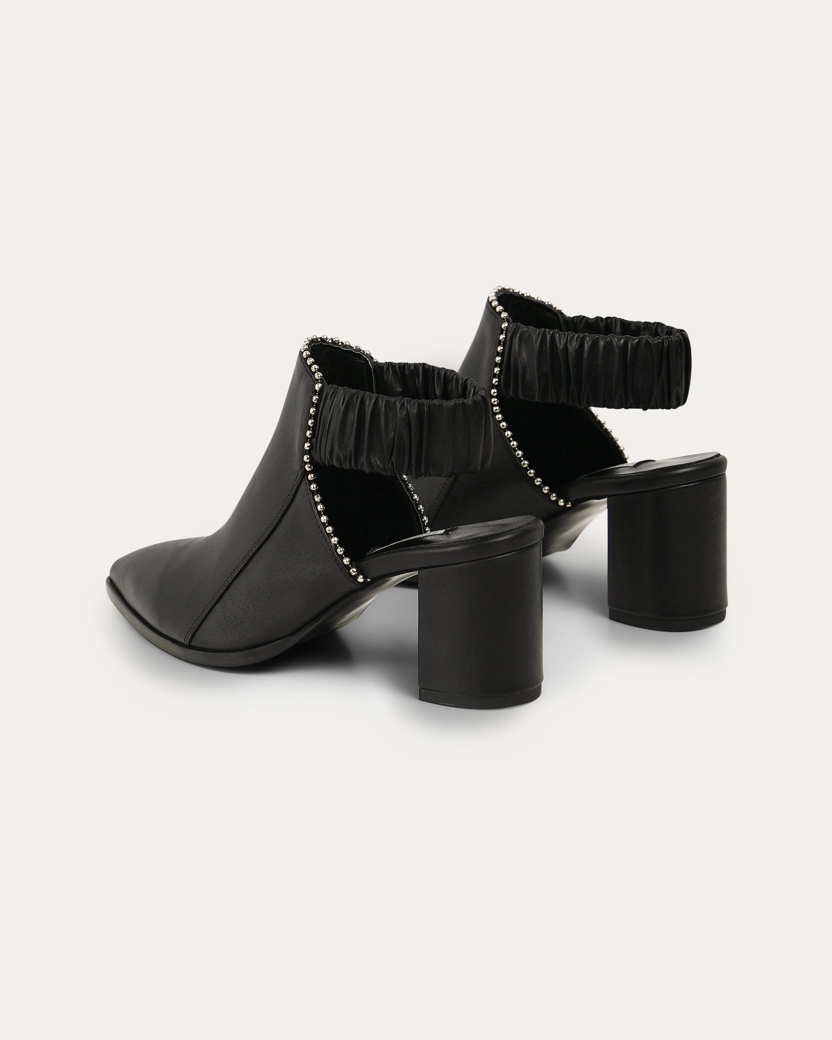 Fonda black heel - Shoes - THUNA