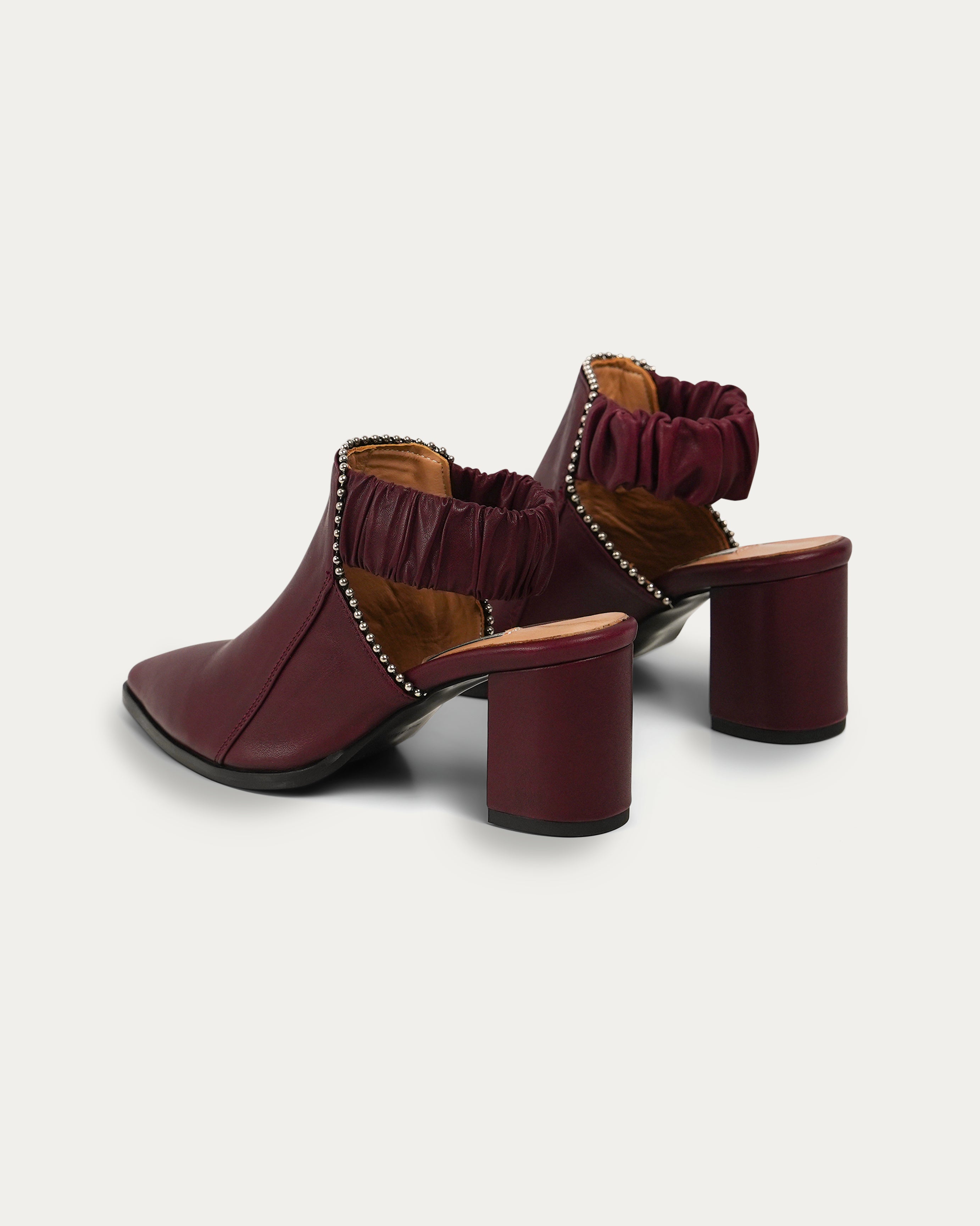 Fonda bordeaux heel