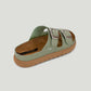 Gaia olive slipper