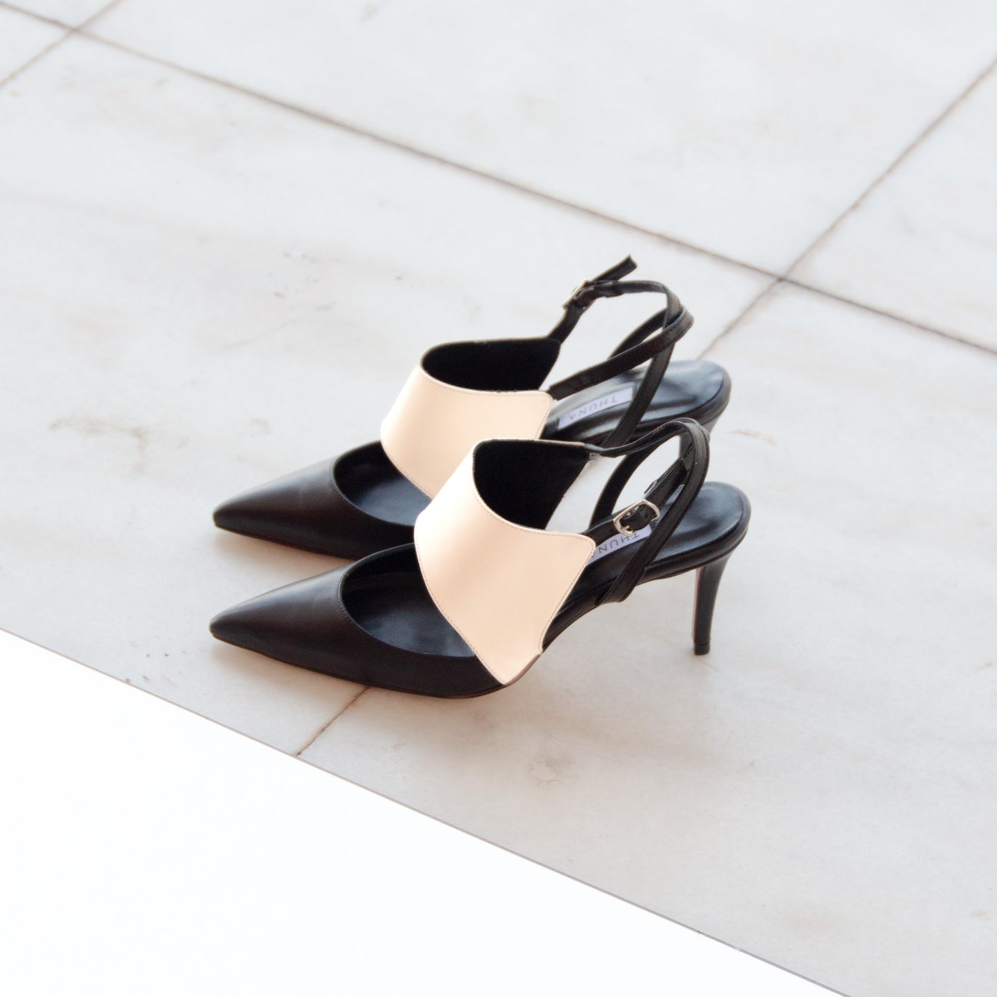 Norma black heel