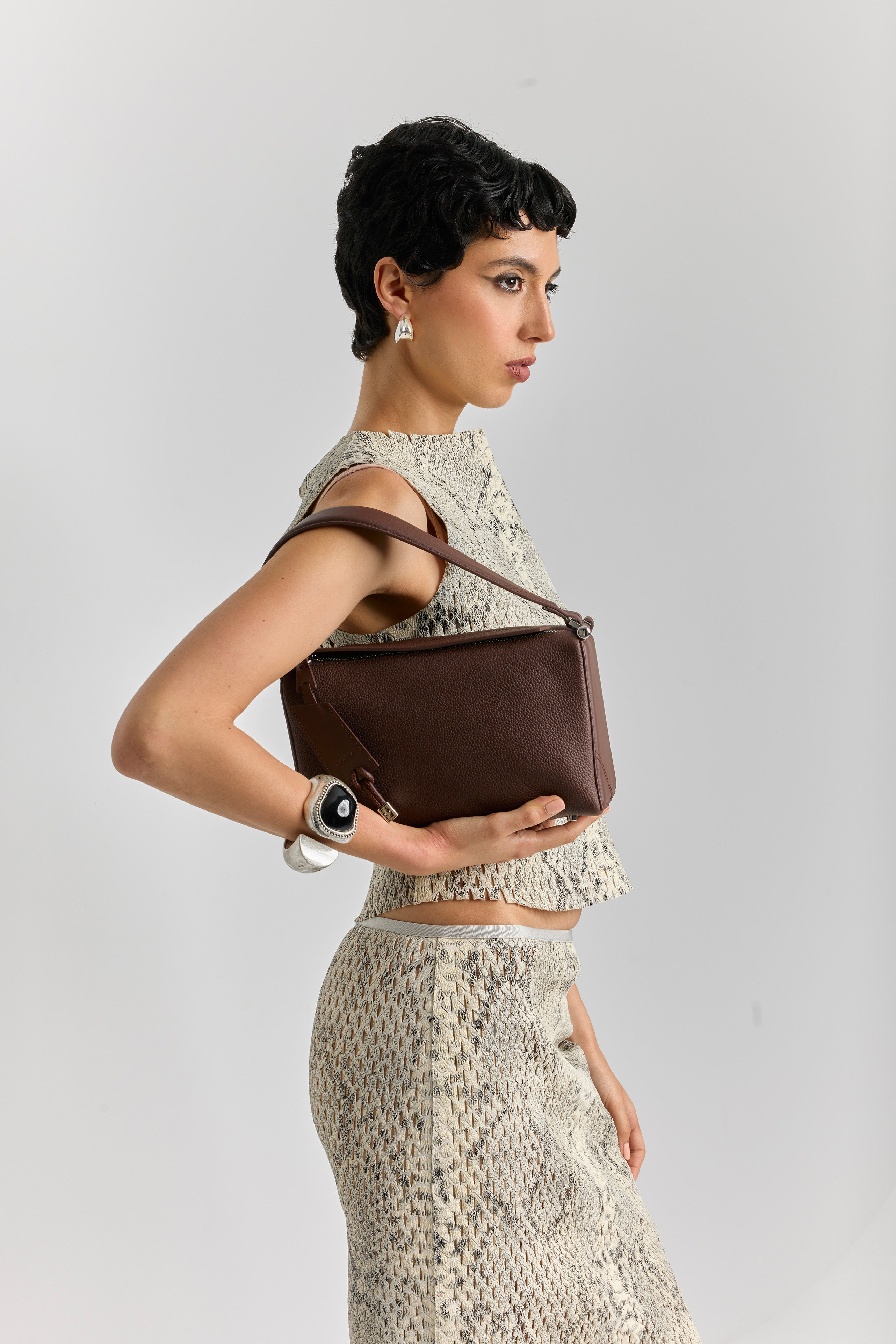 Isla bordeaux handbag