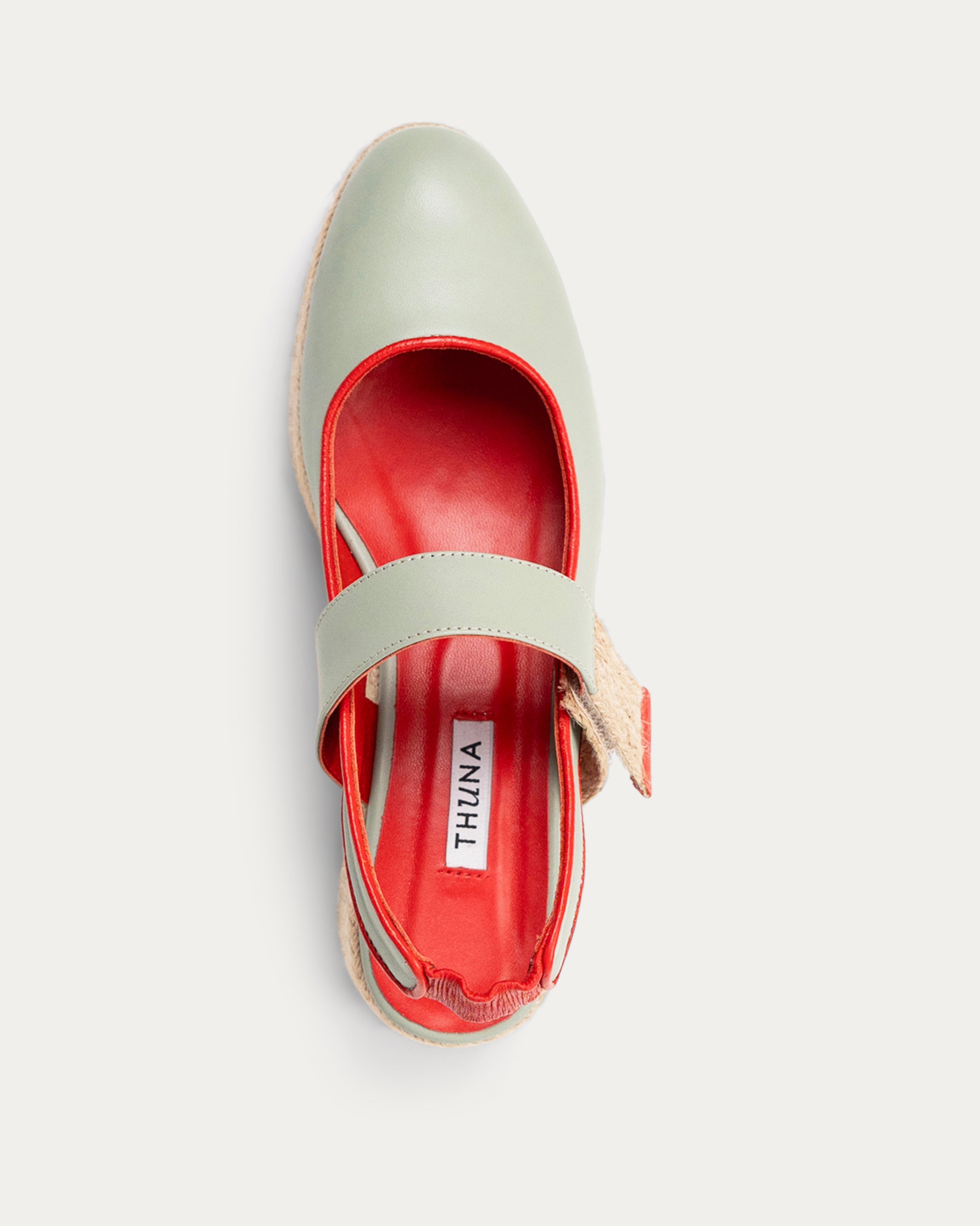 Joan teal- platform - THUNA - Kuwait - shoes