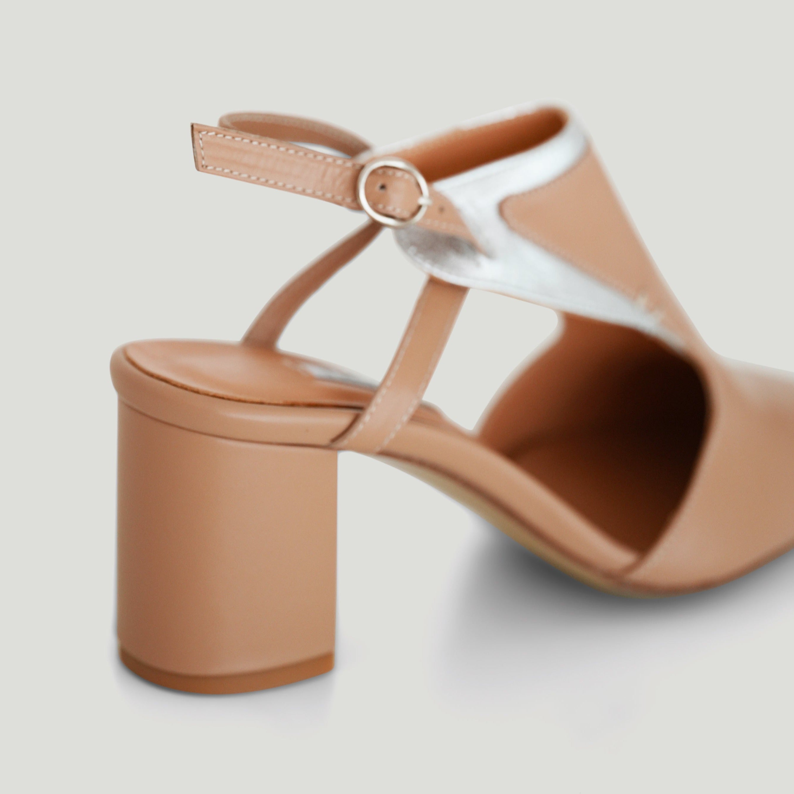 Kadi beige heel - THUNA