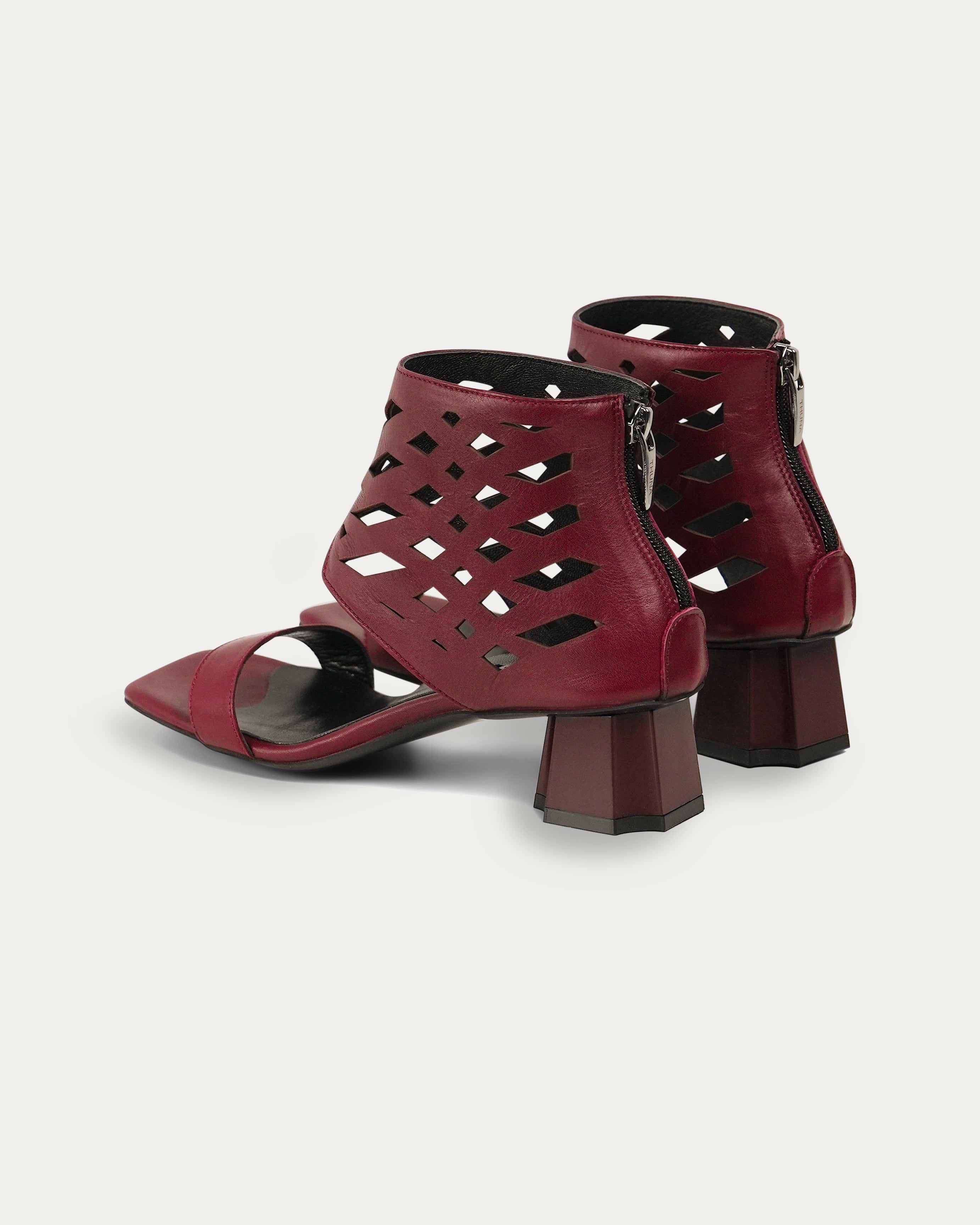 Kaya bordeaux sandal - THUNA