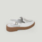Kyla white sandal - Summer nights collection -  kuwait- Ksa- shoes