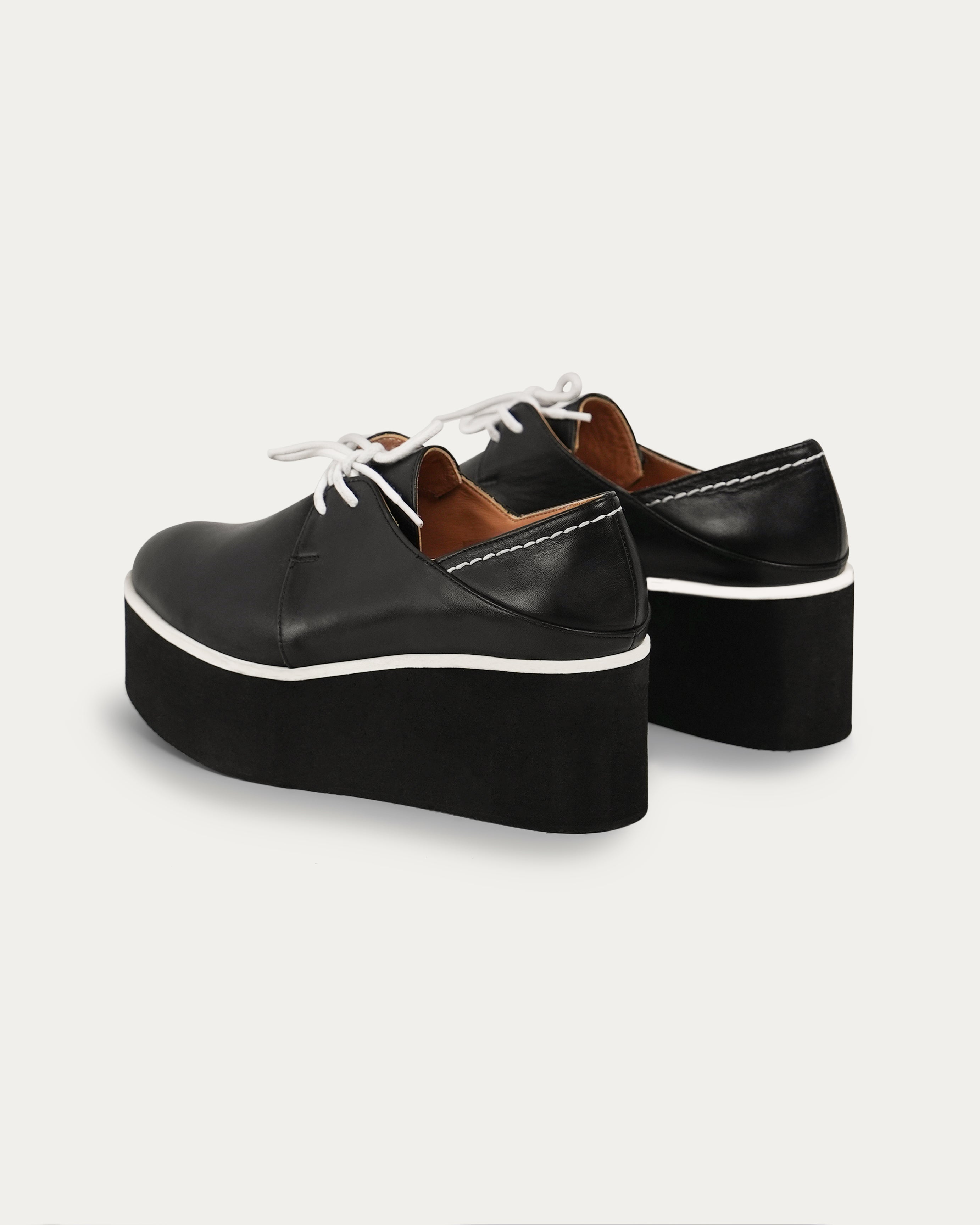 Lima black platform - Shoes - THUNA