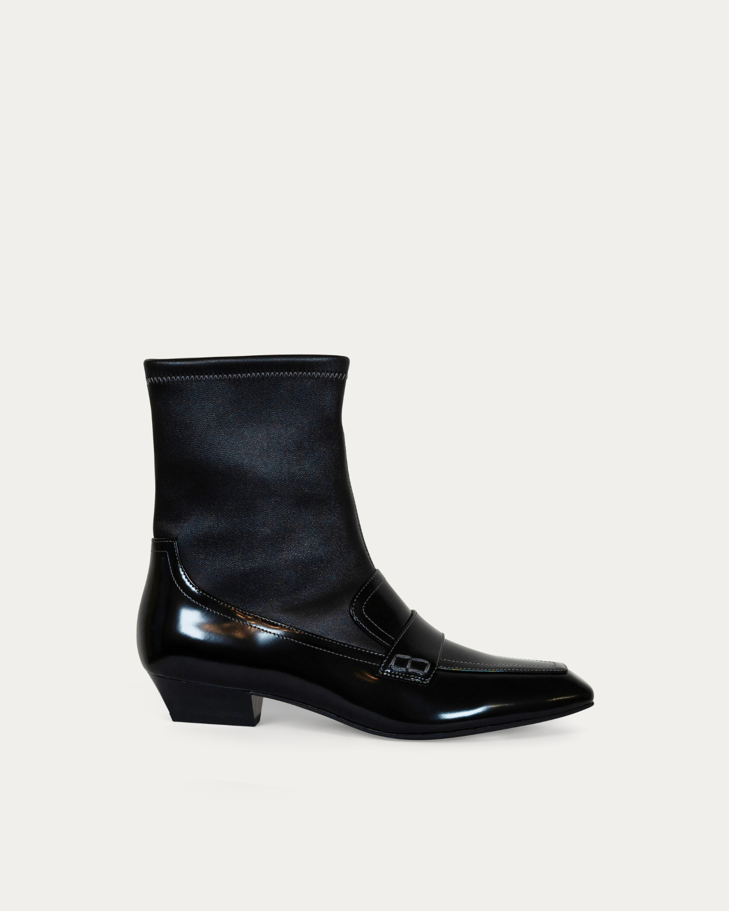 Mercury black ankle boot