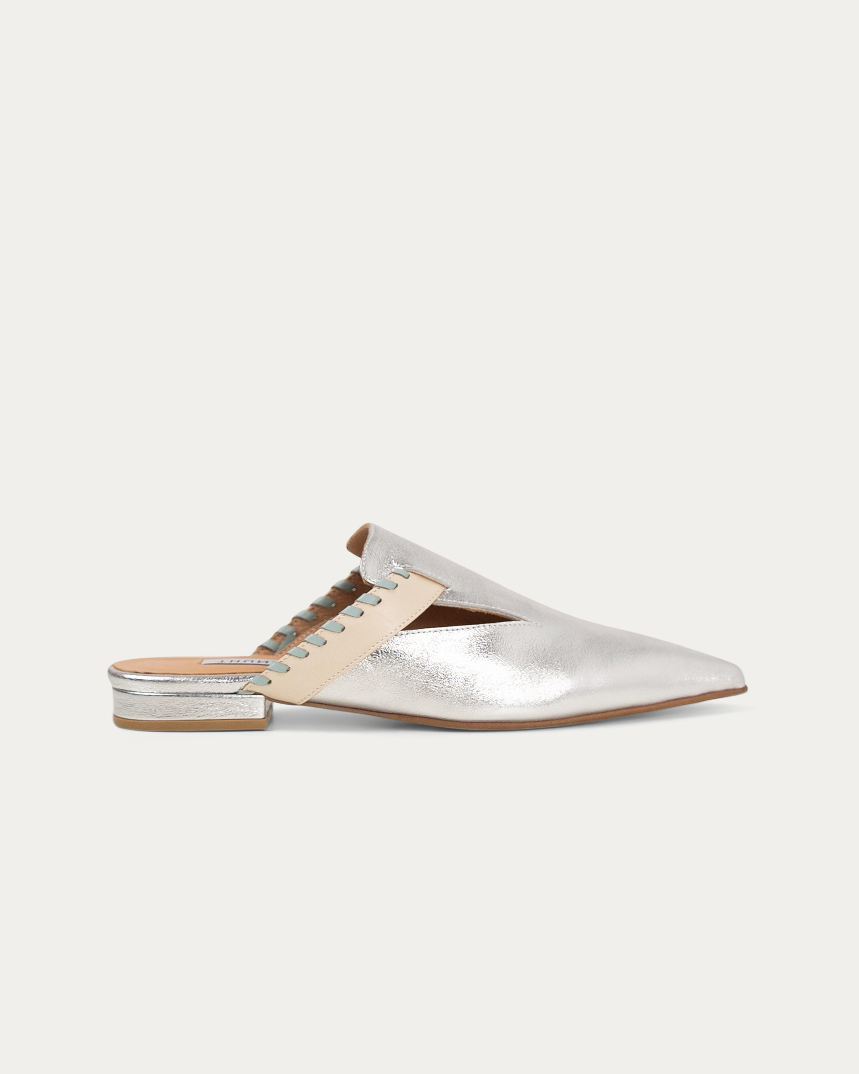 Nala silver mule - THUNA