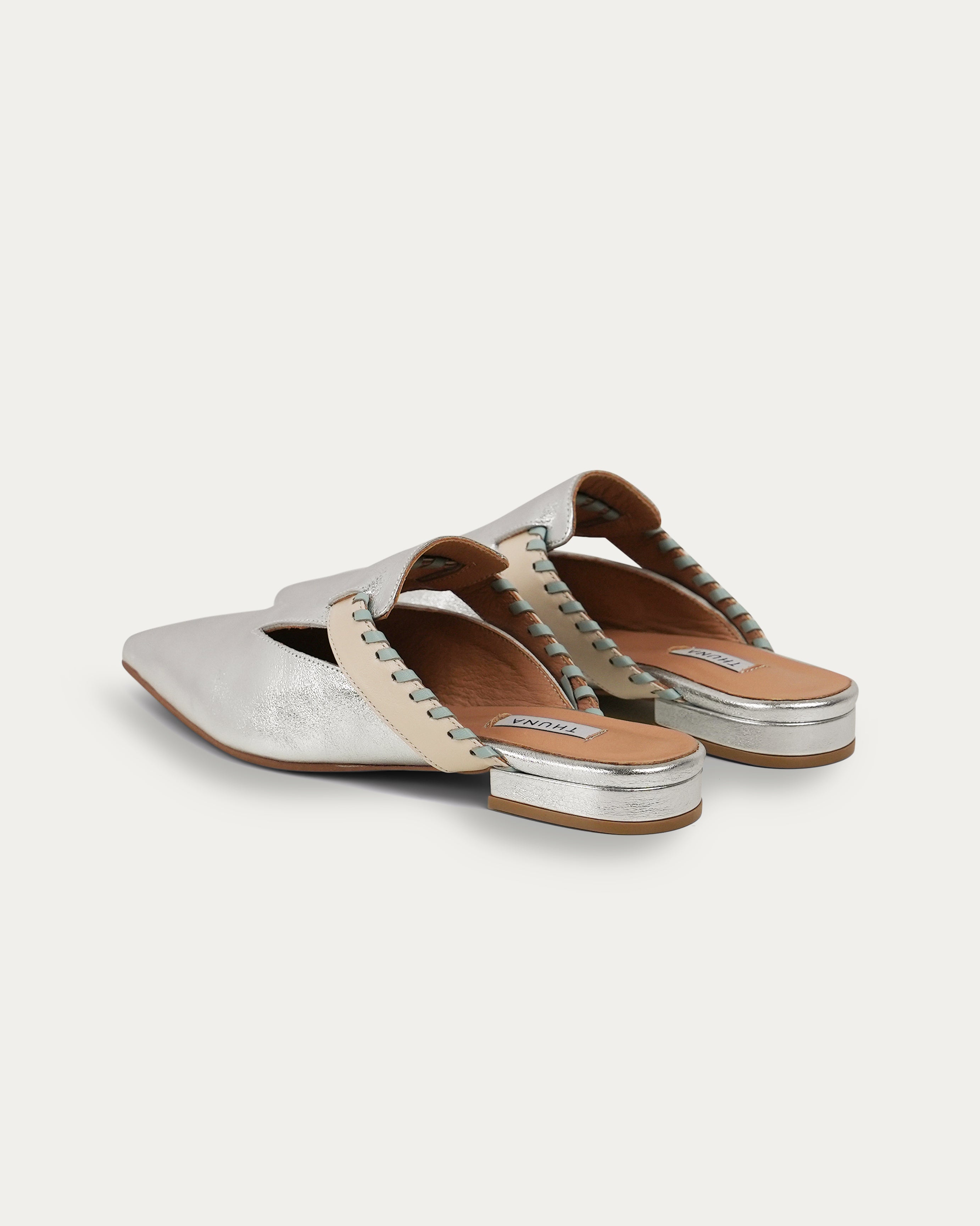 Nala silver mule