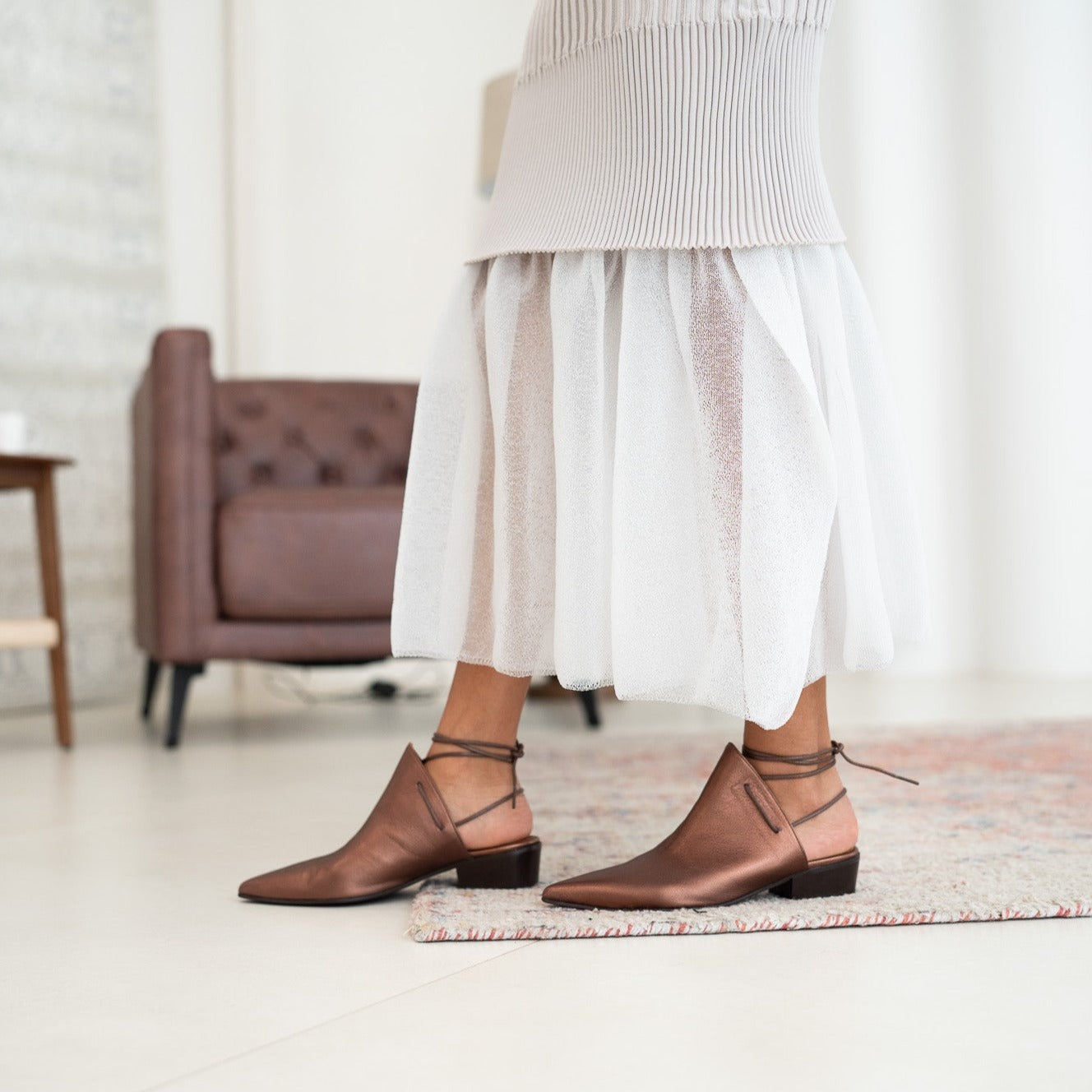 Nawa copper sandal