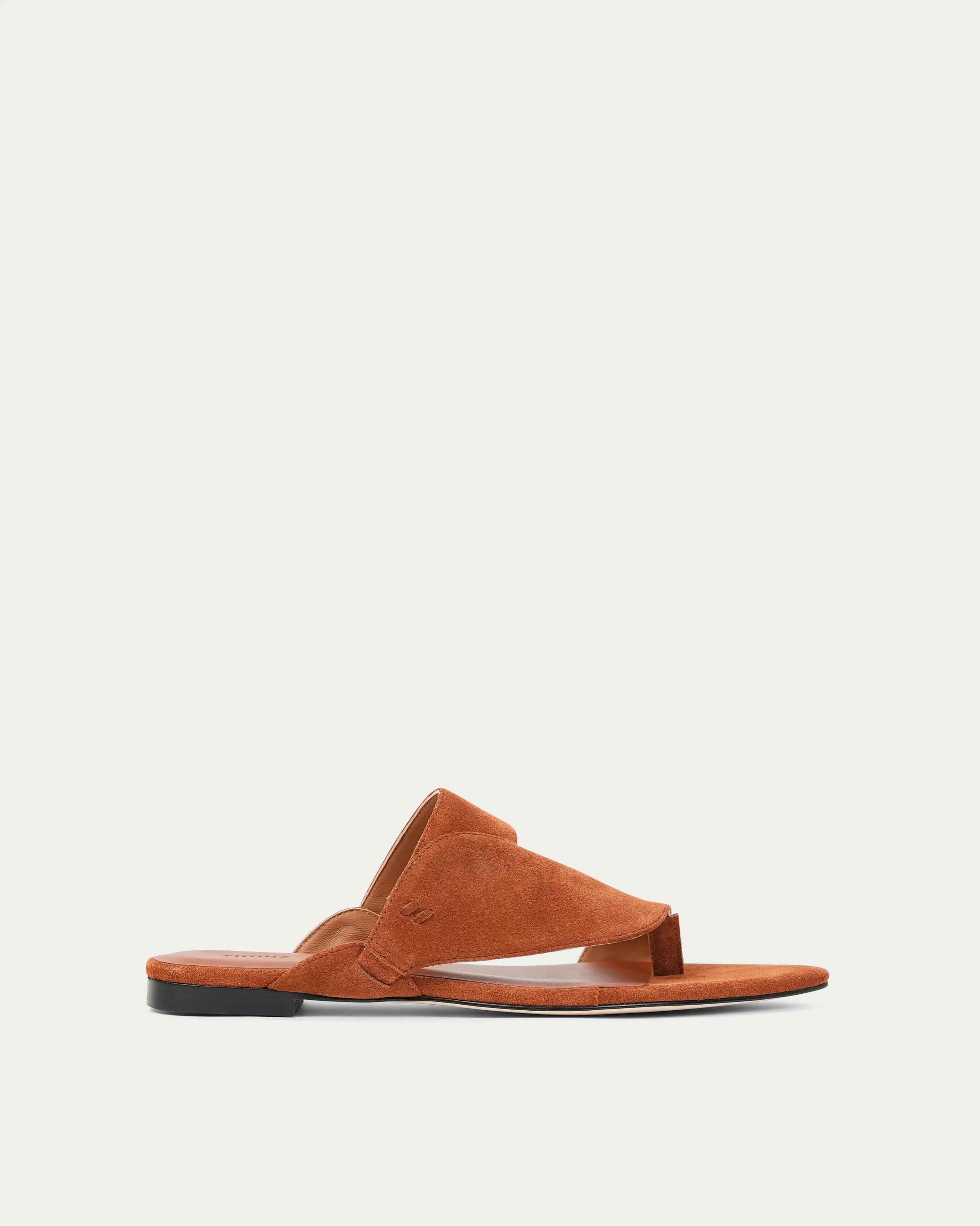 Naya tan suede slipper