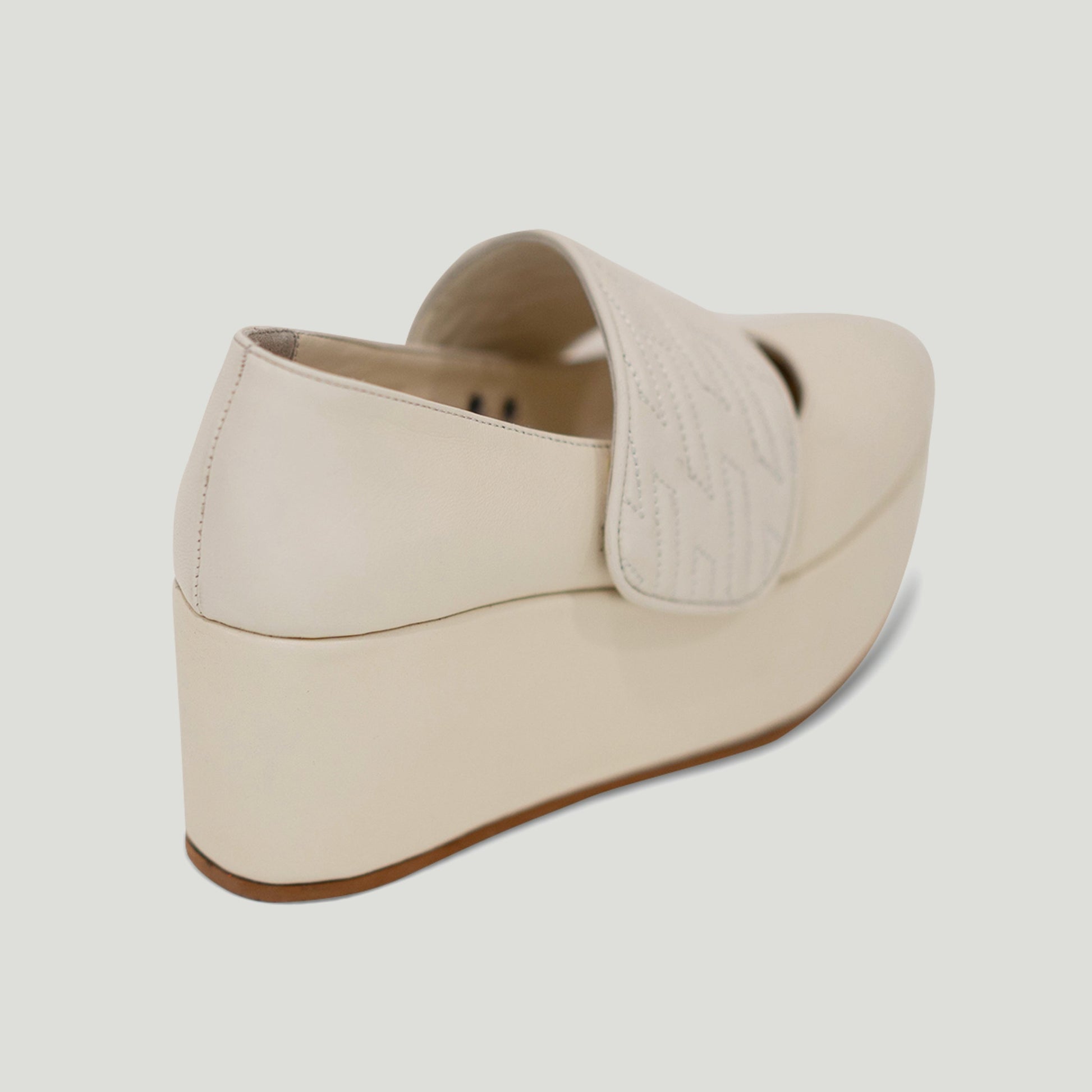 Nayla cream platform - Summer nights collection -  kuwait- Ksa- shoes