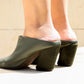Nima green heel
